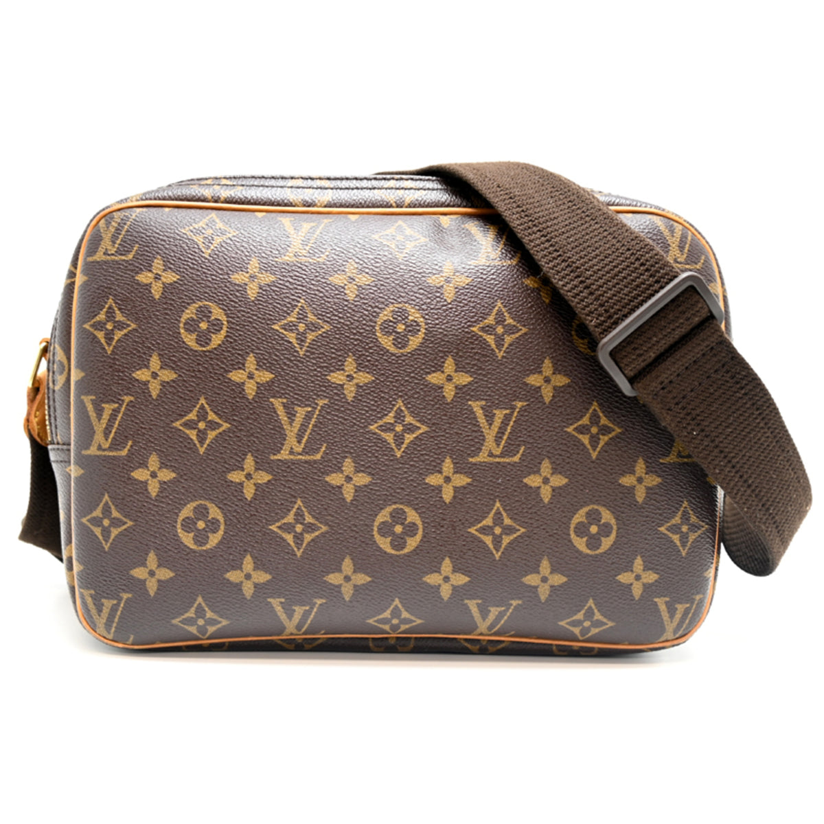 Louis Vuitton Brown Monogram Shoulder Bag (Pre-Owned)