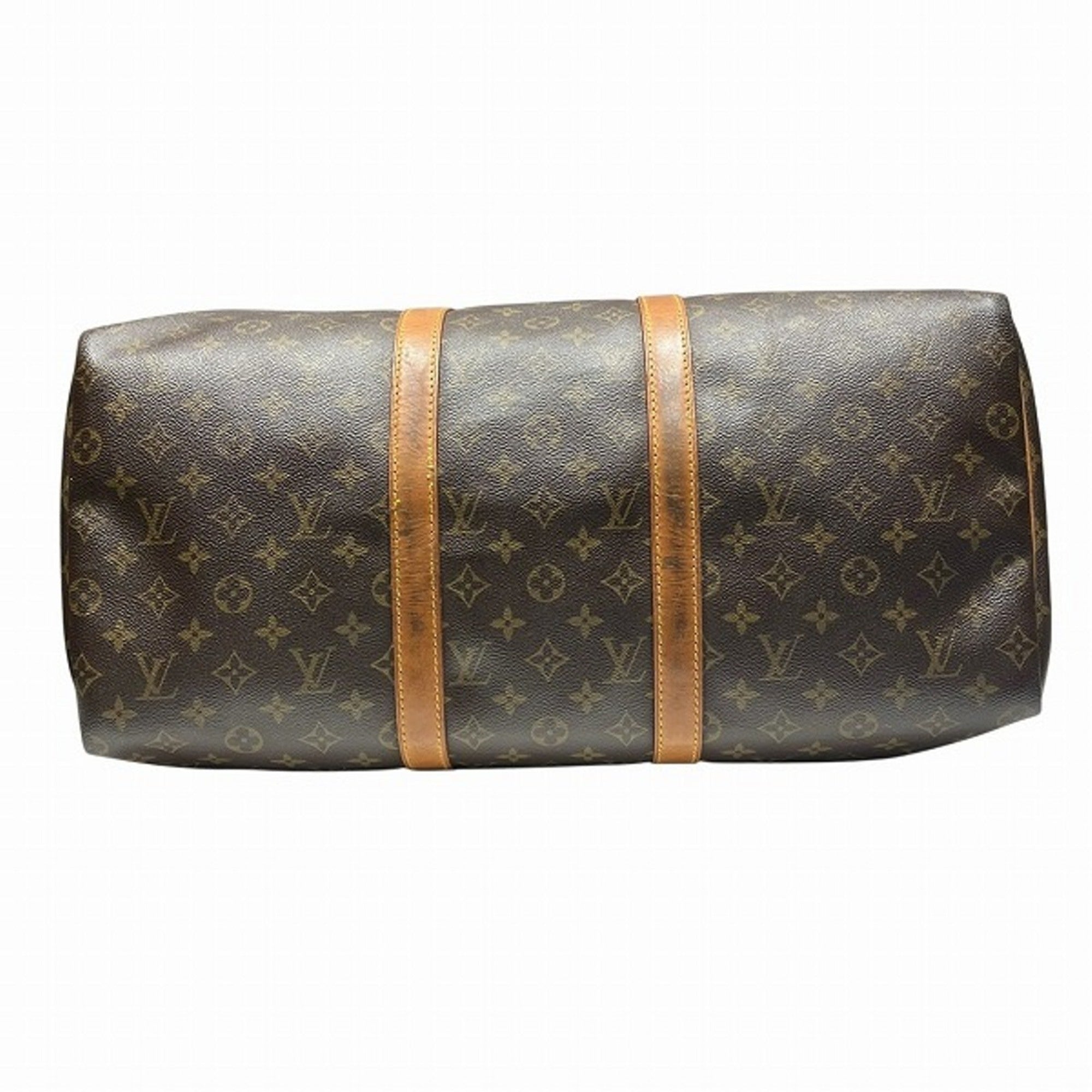 Louis Vuitton Brown Monogram Boston Bag Handbag (Pre-Owned)