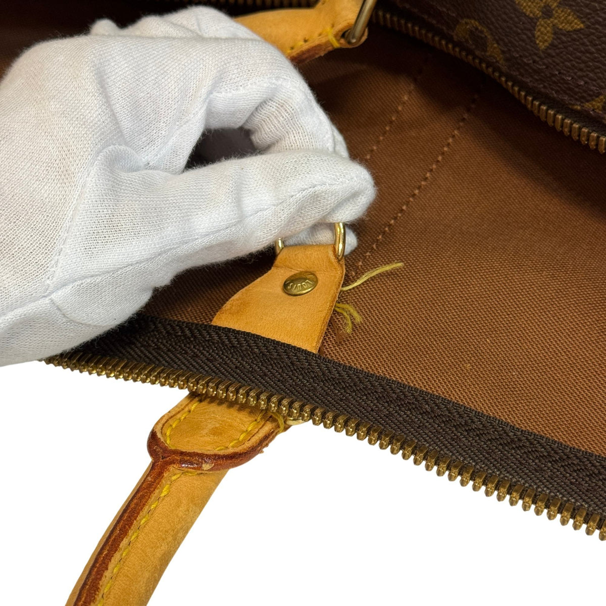 Louis Vuitton Brown Monogram Canvas Boston Bag Shoulder Bag (Pre-Owned)
