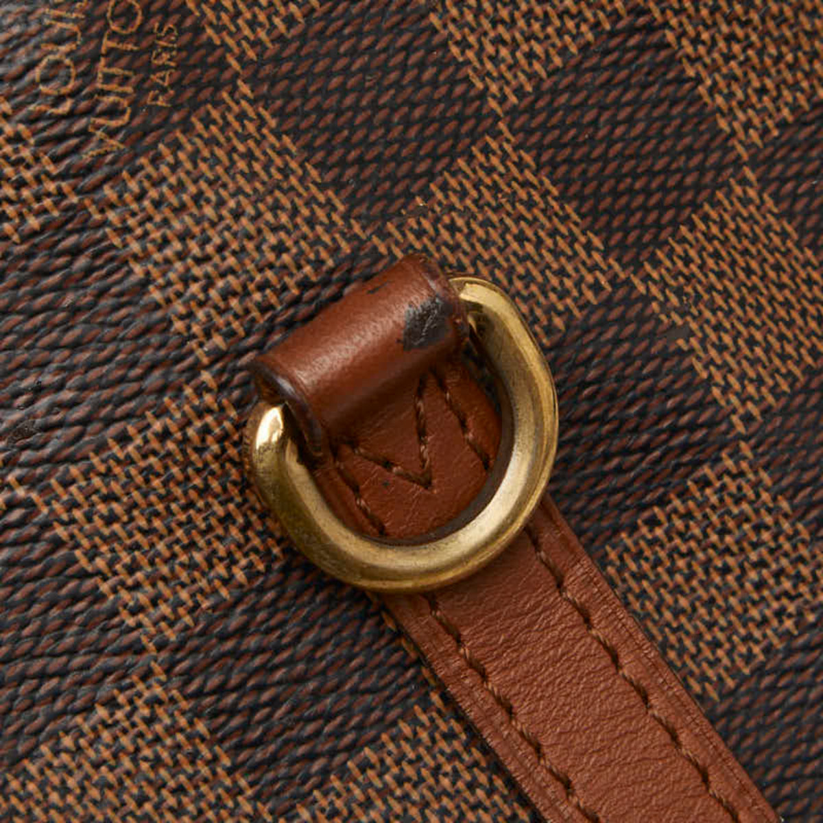 Louis Vuitton Brown Pvc Leather Handbag Shoulder Bag (Pre-Owned)