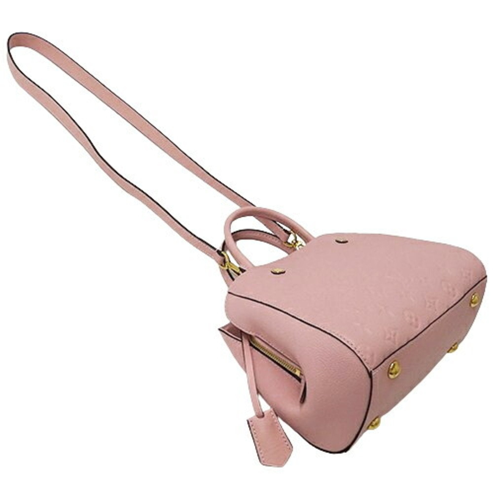 Louis Vuitton Monogram Empreinte Rose Poudre Monogram Empreinte Handbag Shoulder Bag (Pre-Owned)