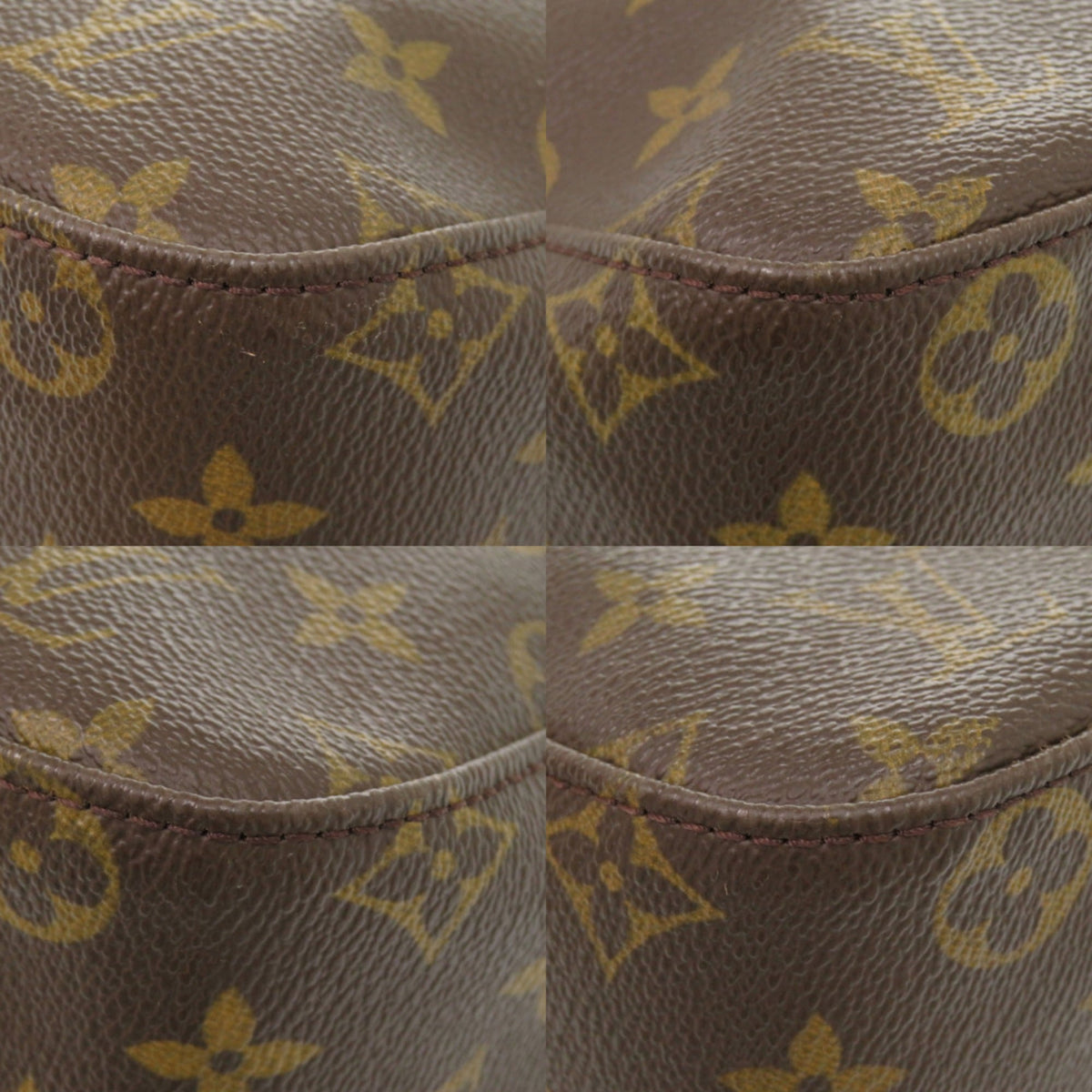 Louis Vuitton Brown Monogram Shoulder Bag (Pre-Owned)