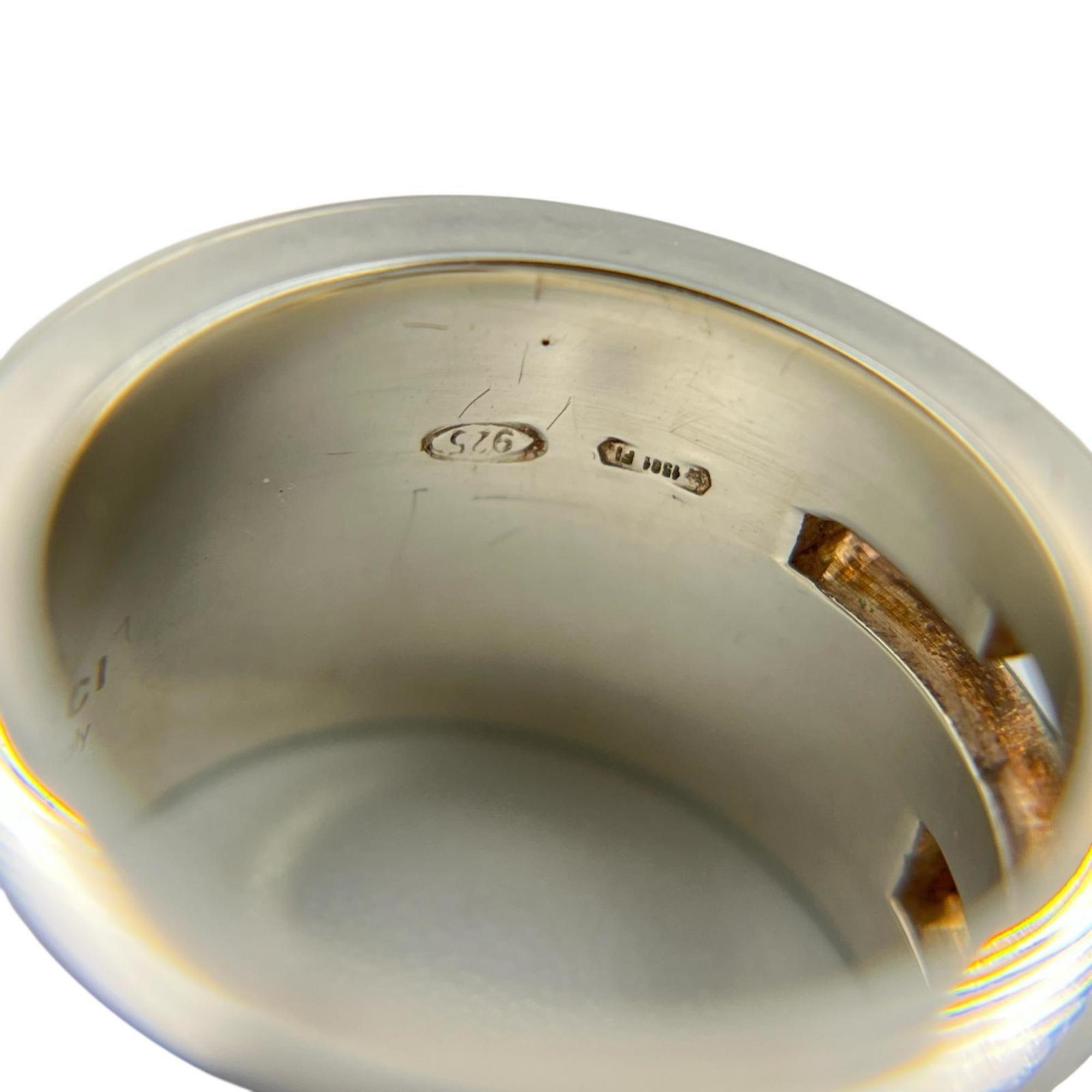 Gucci Silver Silver 925 Band Ring (Pre-Owned)