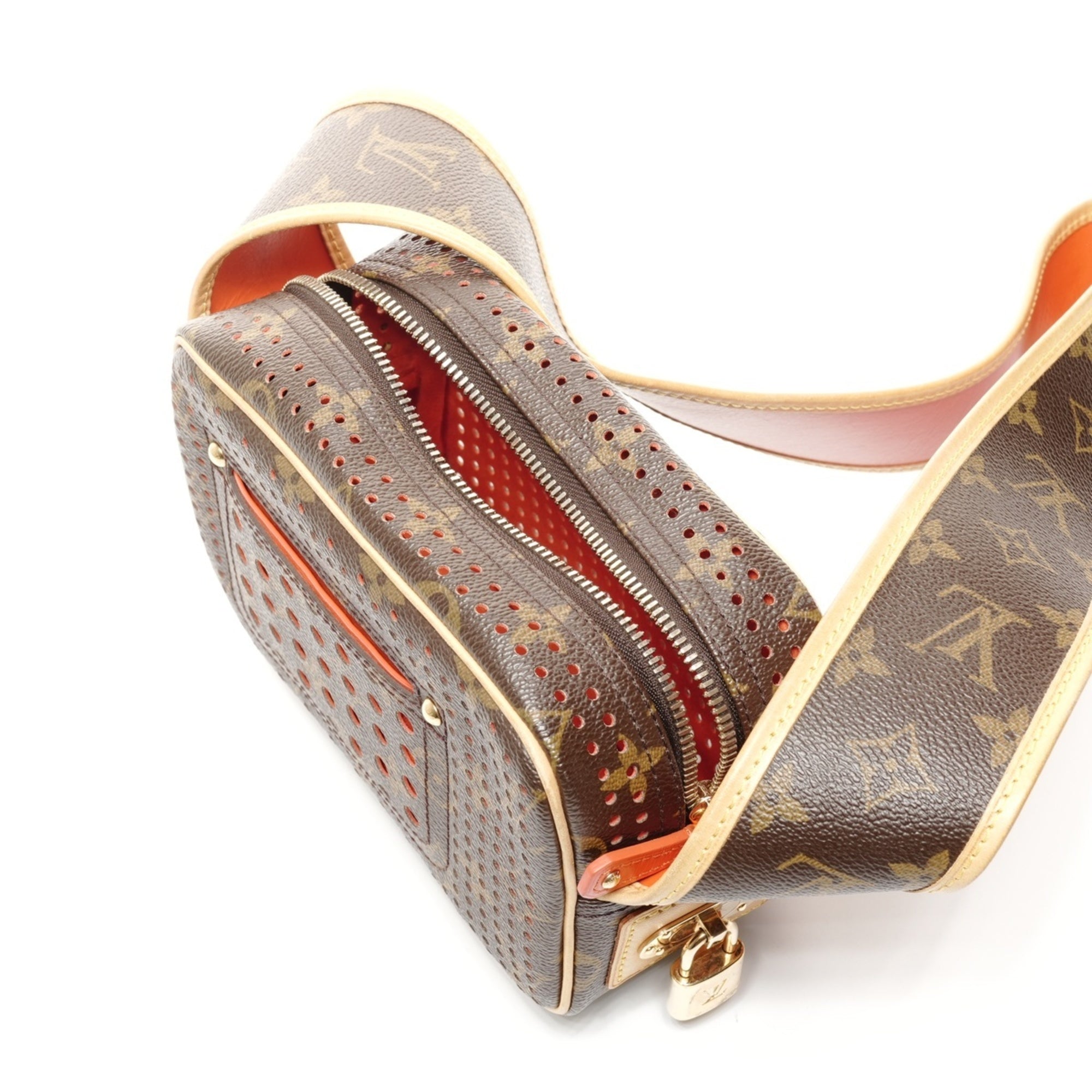 Louis Vuitton Brown Monogram Monogram Perforated Shoulder Bag (Pre-Owned)