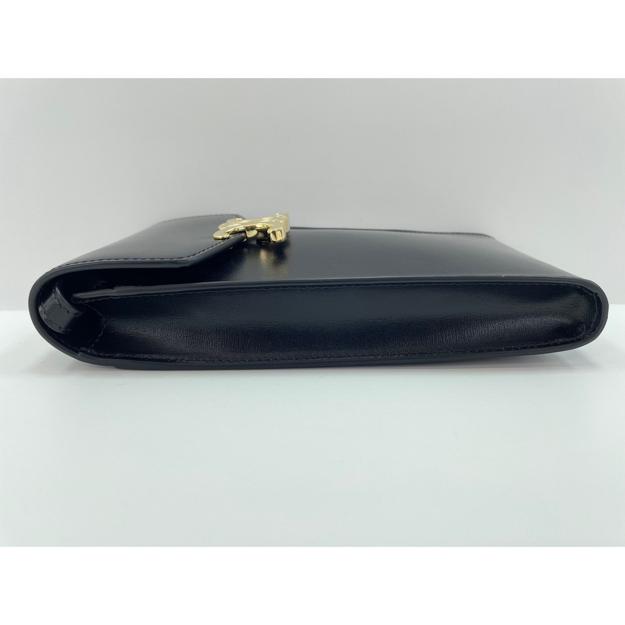 Celine Black Leather Shoulder Bag (Pre-Owned)