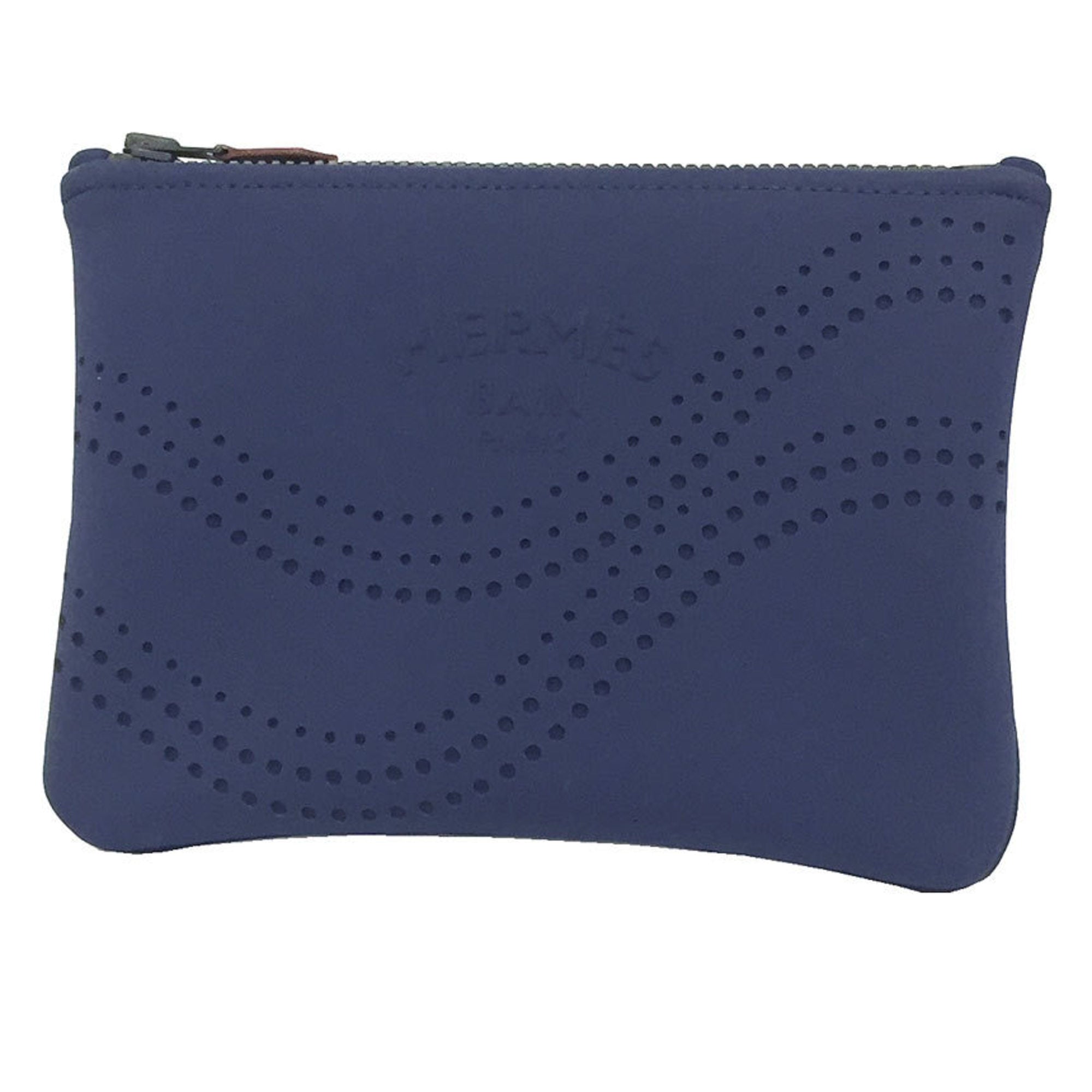 Hermes Navy Polyamide Pouch (Pre-Owned)