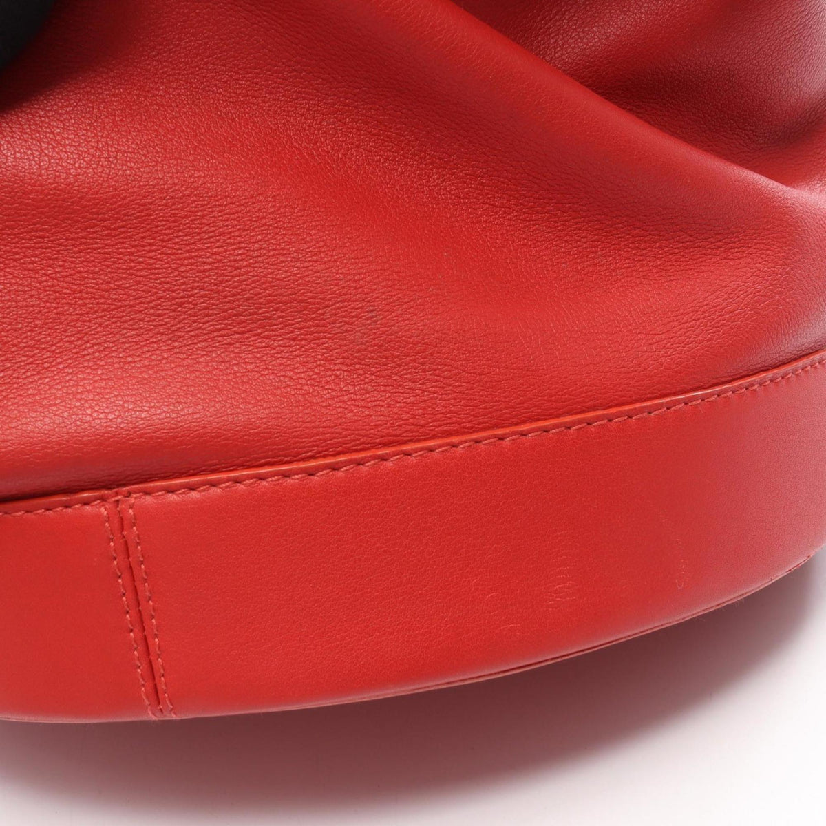 Loewe Red Color Leather Backpack Handbag Pouch (Pre-Owned)