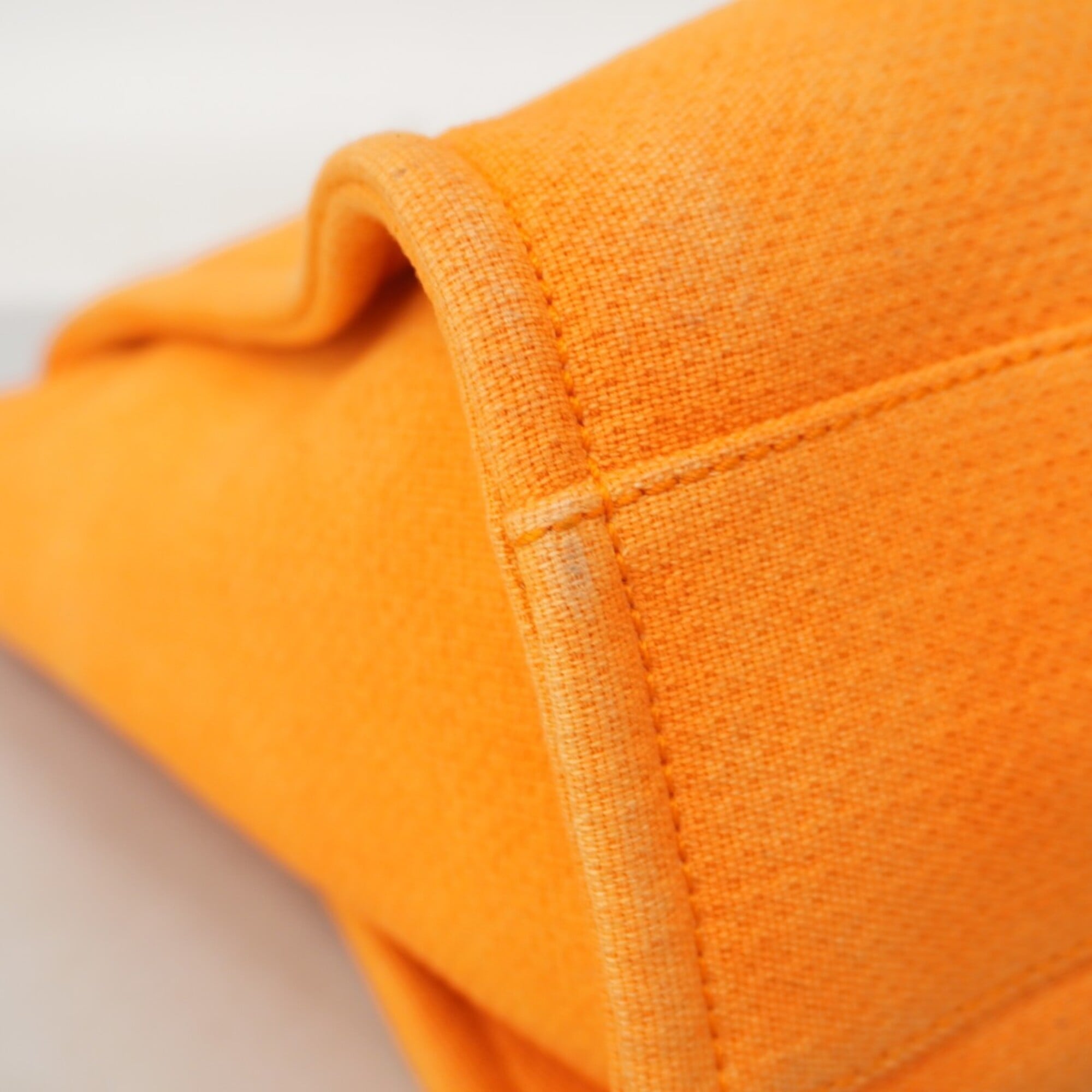 Chanel Orange Canvas Tote Bag (Pre-Owned)