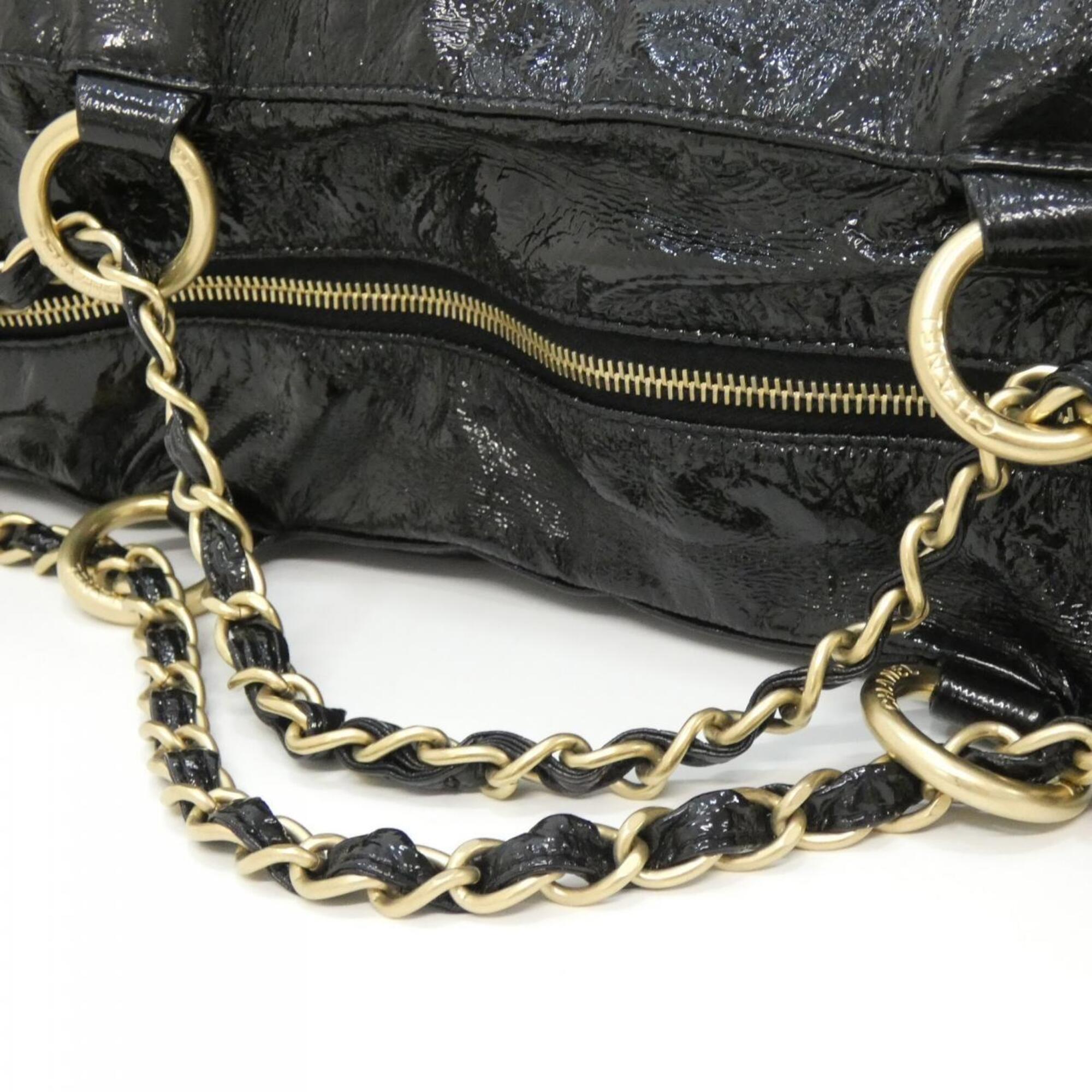 Chanel Black Pvc Shoulder Bag (Pre-Owned)