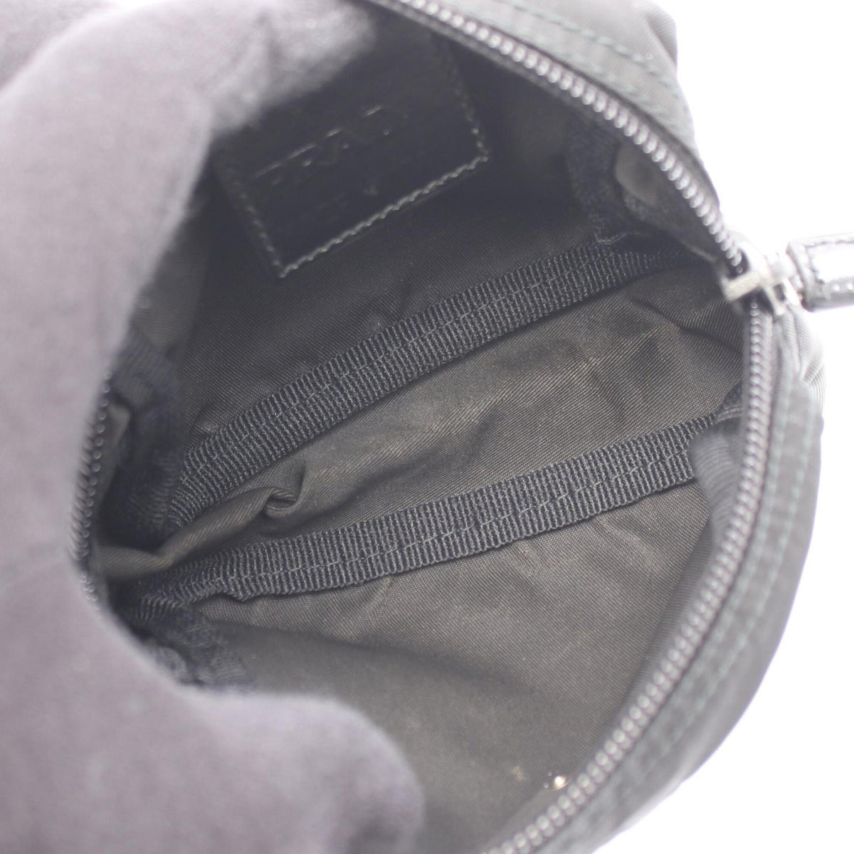 Prada Black Nylon Handbag Pouch (Pre-Owned)