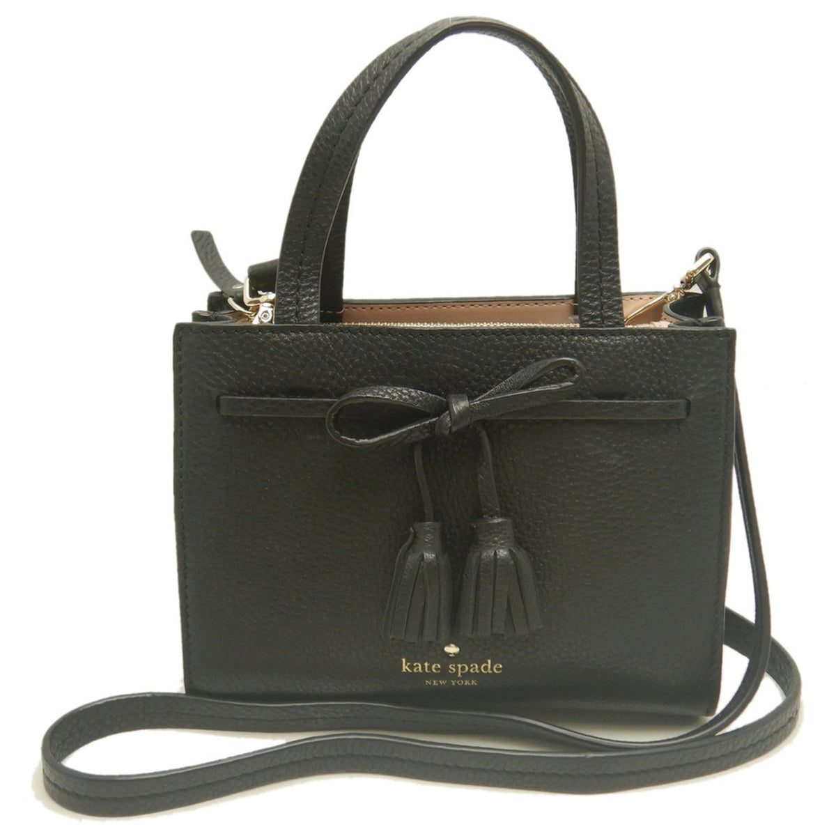 Kate Spade Black Leather Handbag (Pre-Owned)