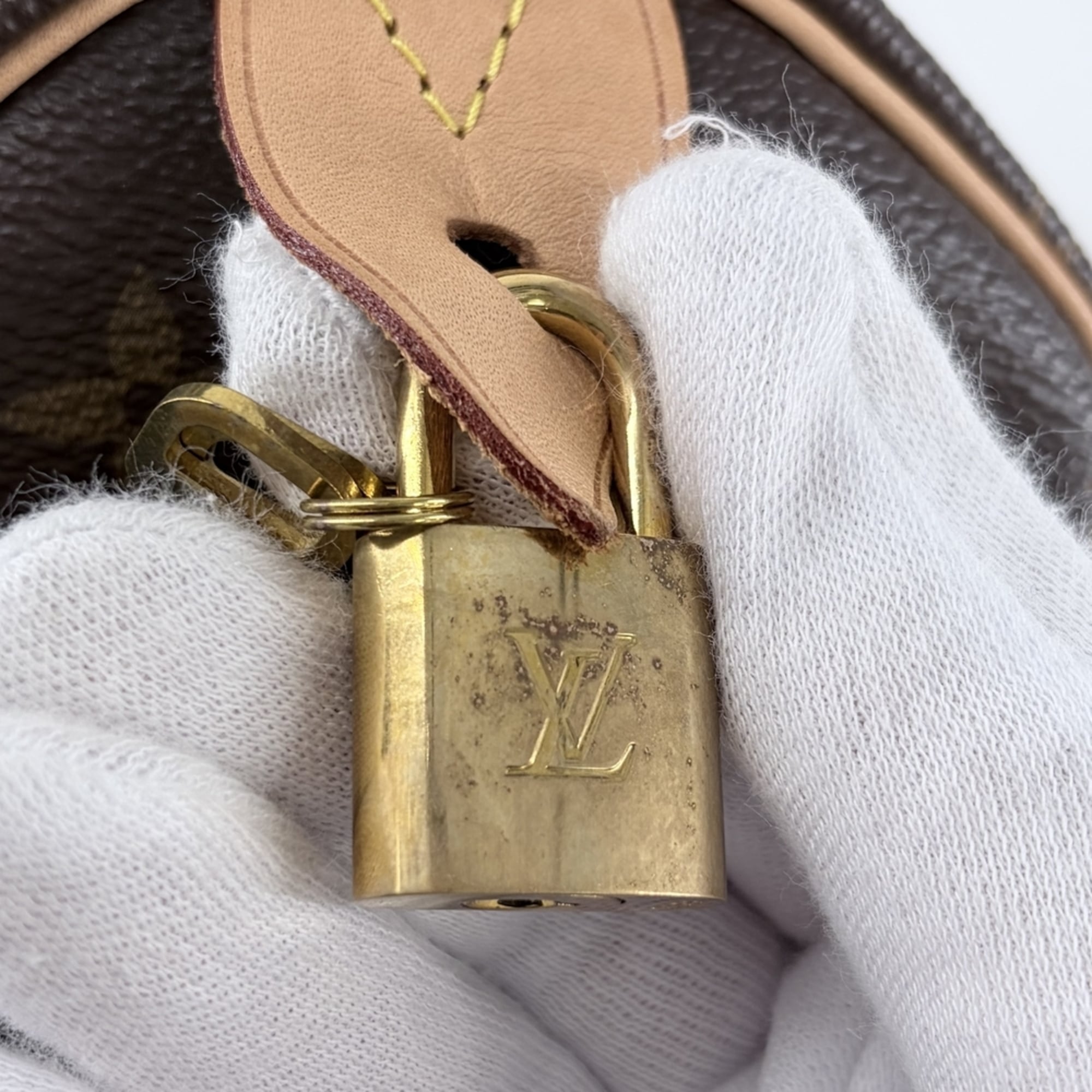 Louis Vuitton Monogram Brown Monogram Boston Bag Handbag (Pre-Owned)
