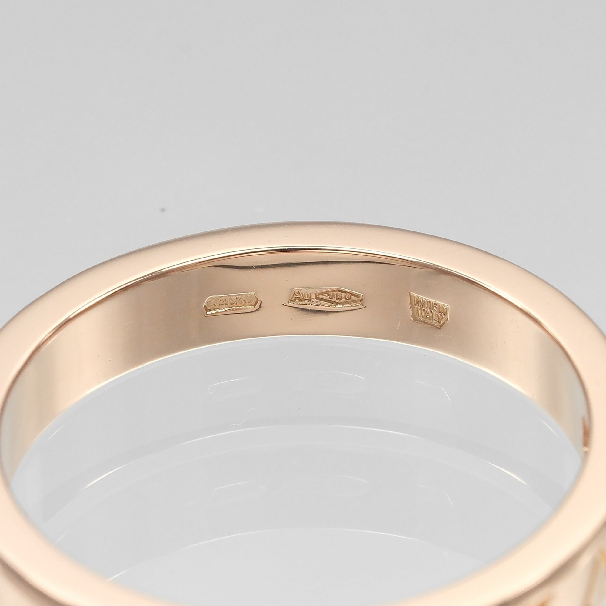 Bvlgari Pink Gold (18K) Band Ring (Pre-Owned)