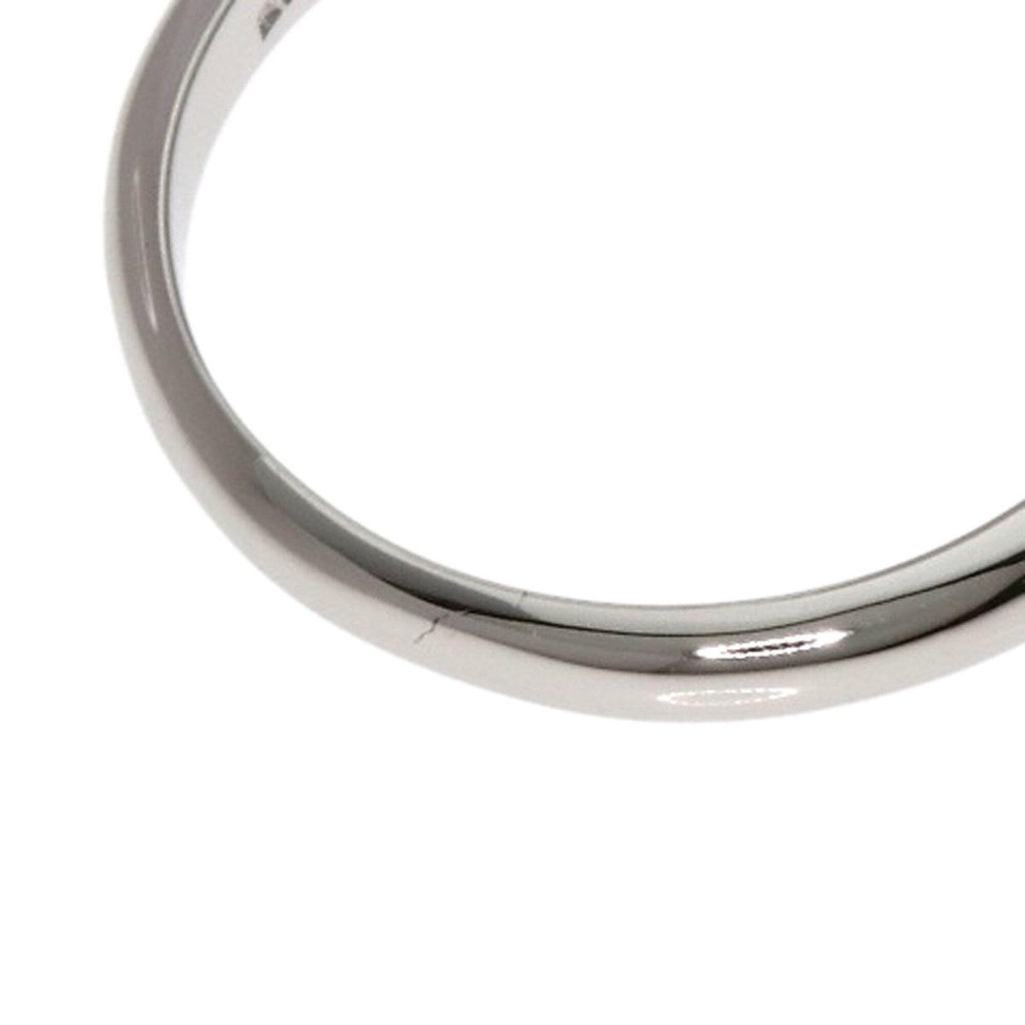 Bvlgari Platinum Platinum 950 Band Ring (Pre-Owned)
