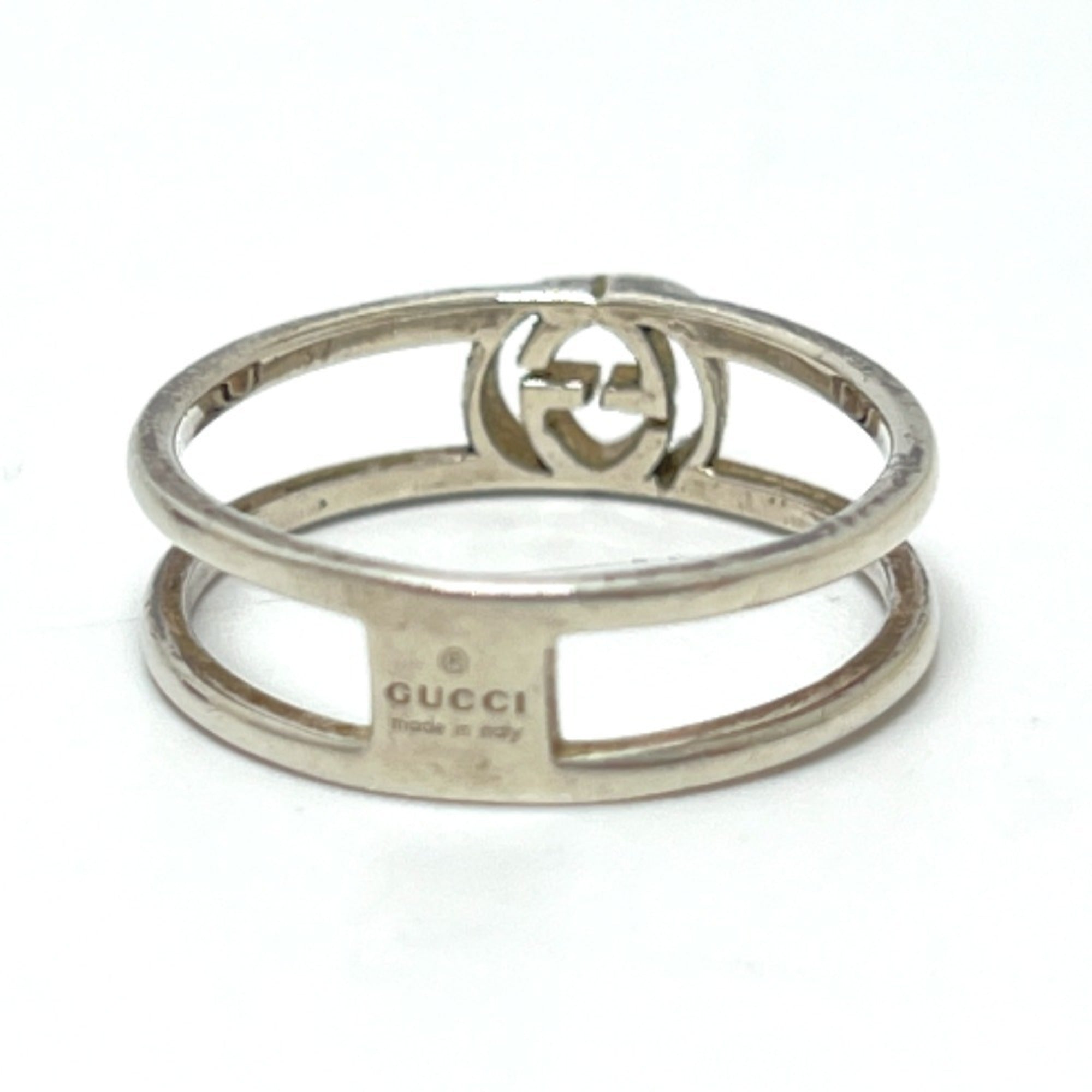 Gucci Silver Silver 925 Band Ring (Pre-Owned)