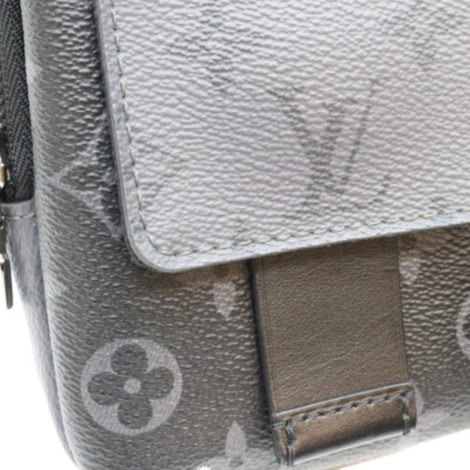 Louis Vuitton Black Monogram Eclipse Pouch Shoulder Bag (Pre-Owned)