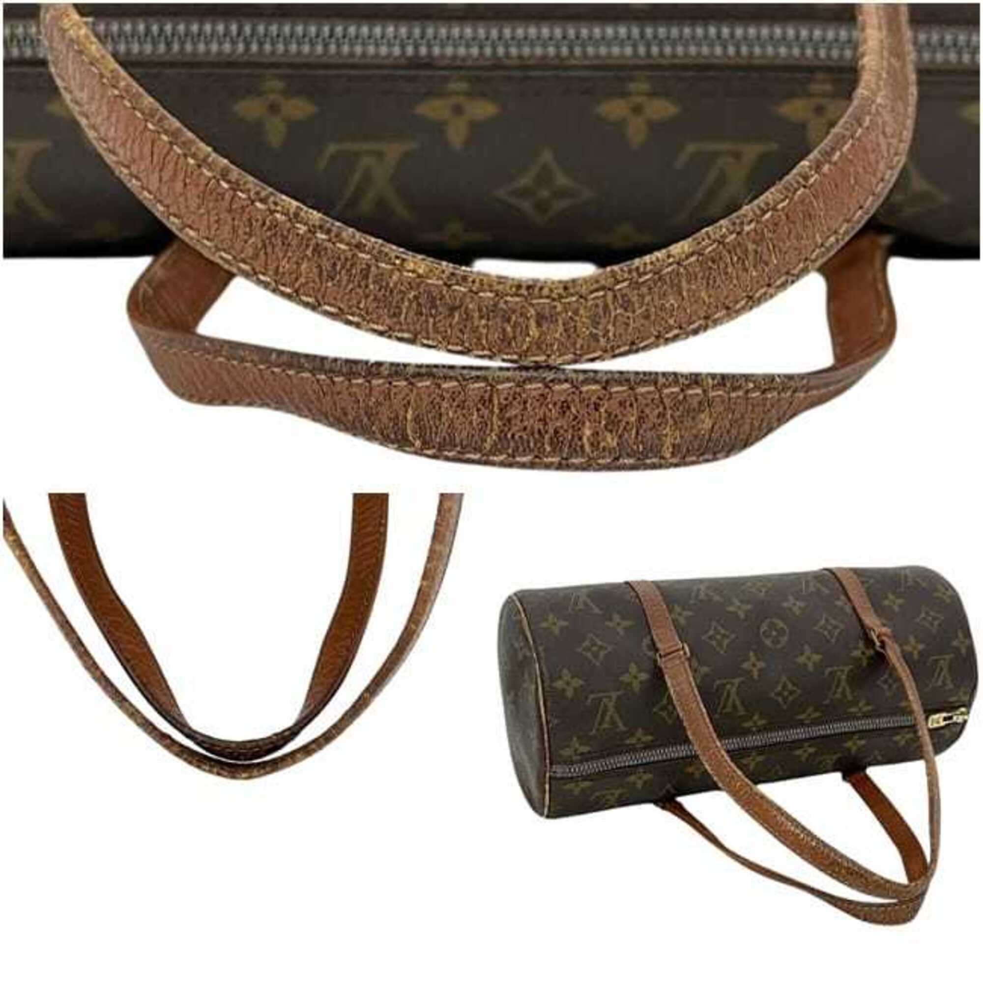 Louis Vuitton Brown Monogram Handbag Pouch (Pre-Owned)