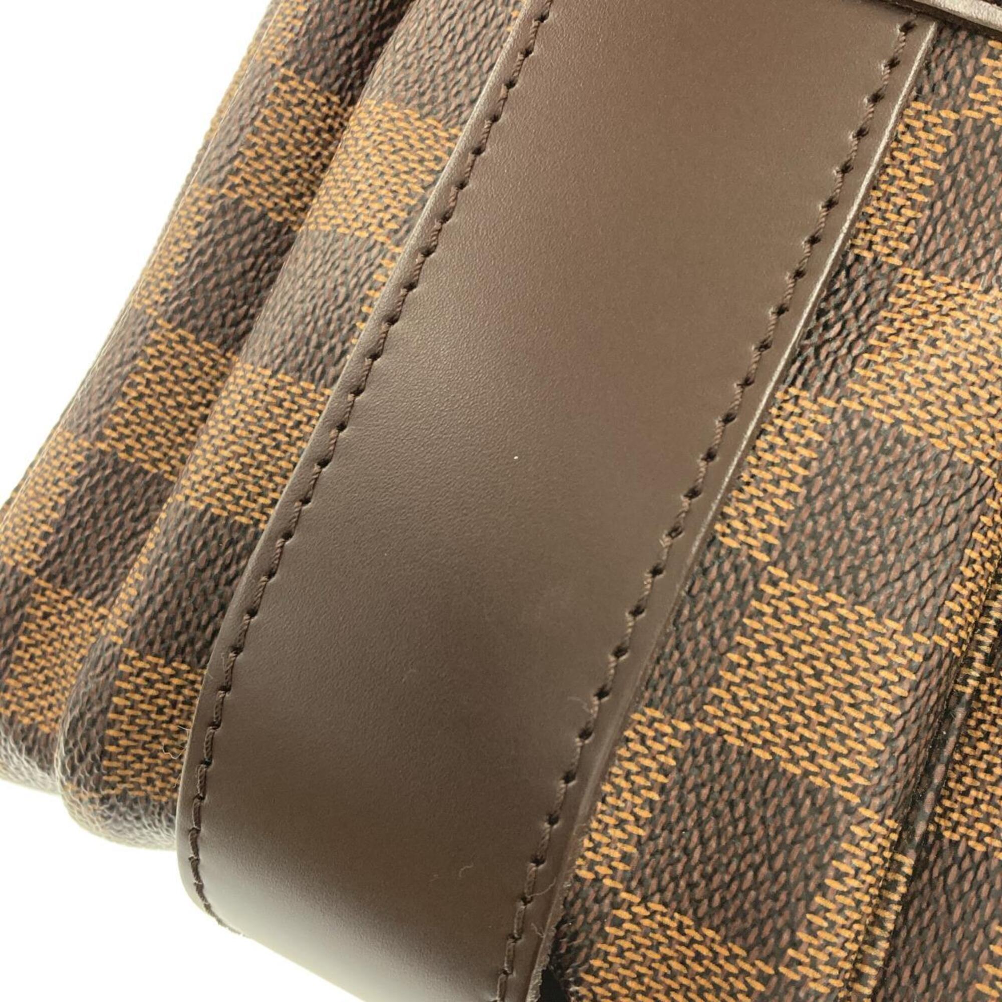 Louis Vuitton Ebene Coated Canvas Shoulder Bag (Pre-Owned)