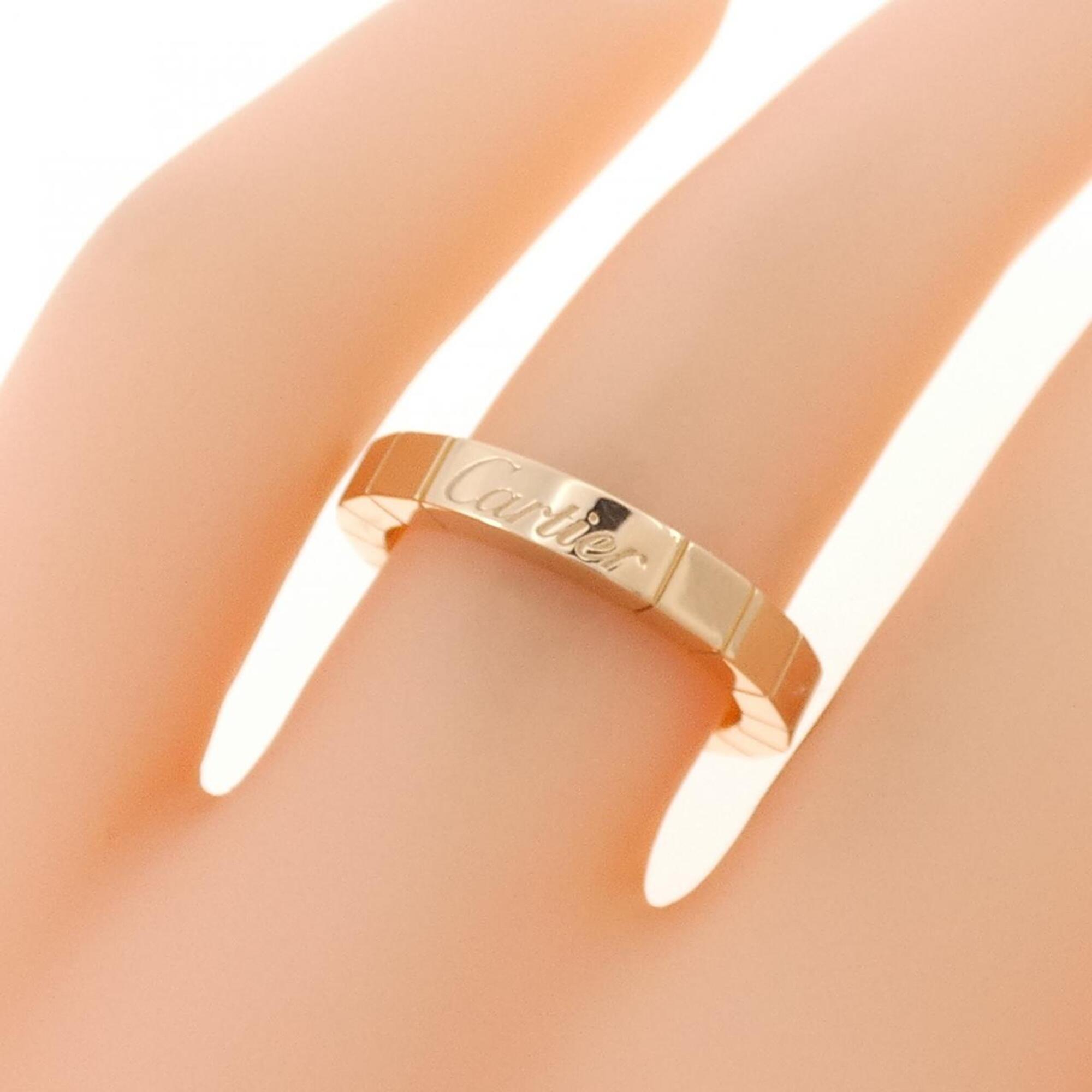 Cartier Lanieres Pink Gold (18K) Band Ring (Pre-Owned)