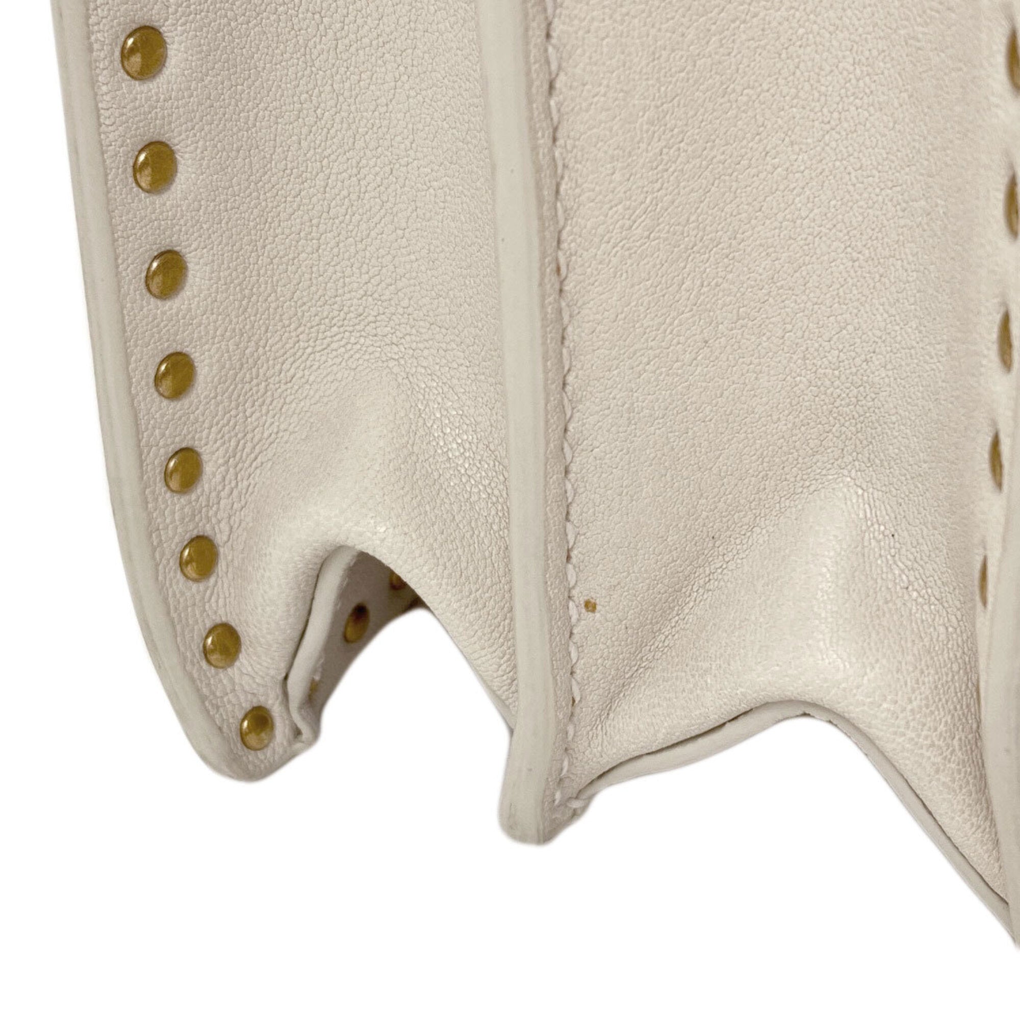 Miu Miu White Leather Handbag (Pre-Owned)