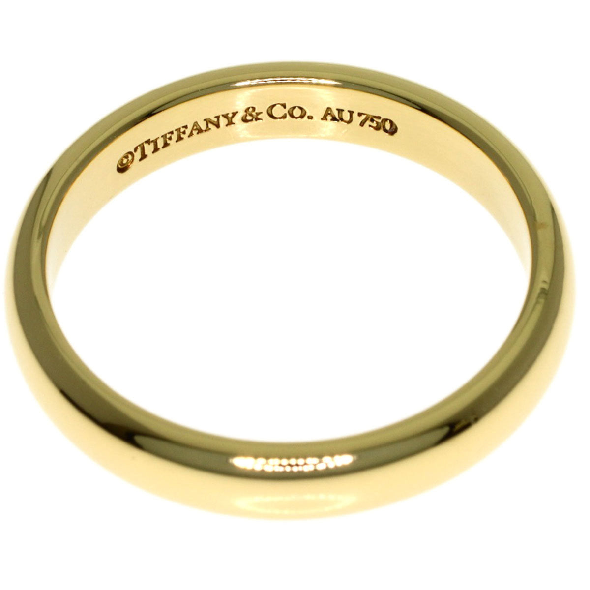 Tiffany Yellow Gold (18K) Band Ring (Pre-Owned)