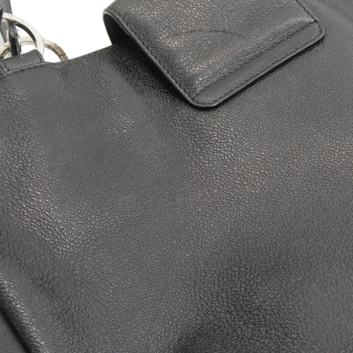 Bvlgari Black Leather Tote Bag (Pre-Owned)