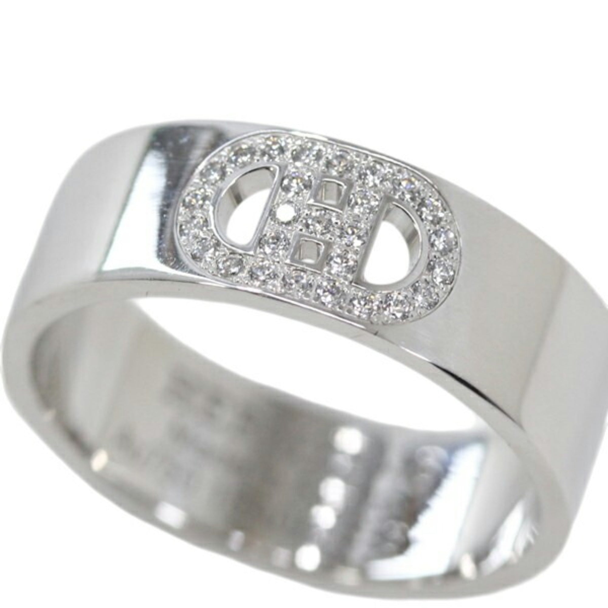 Hermes Chaine D'ancre Band Ring (Pre-Owned)