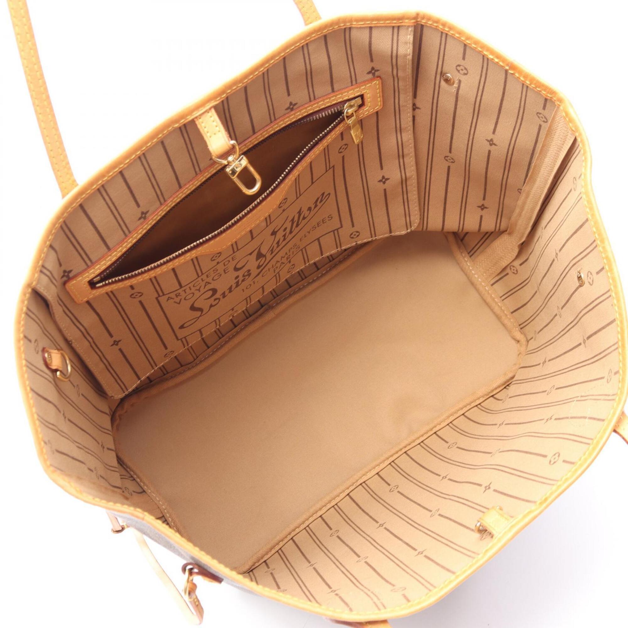 Louis Vuitton Brown Pvc Leather Handbag Tote Bag (Pre-Owned)