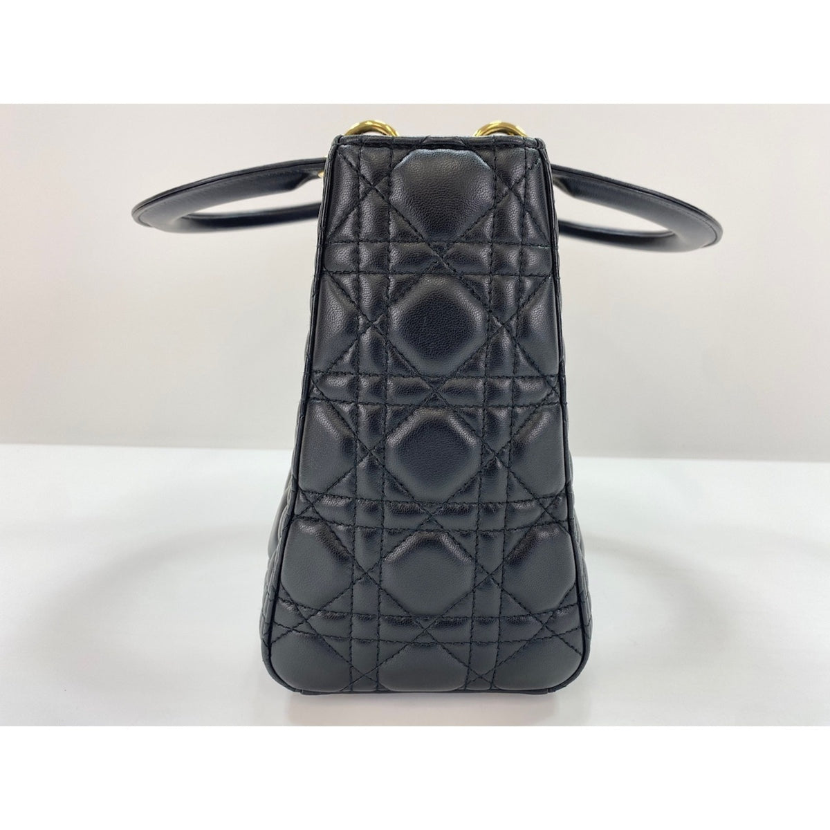 Christian Dior Black Leather Handbag (Pre-Owned)