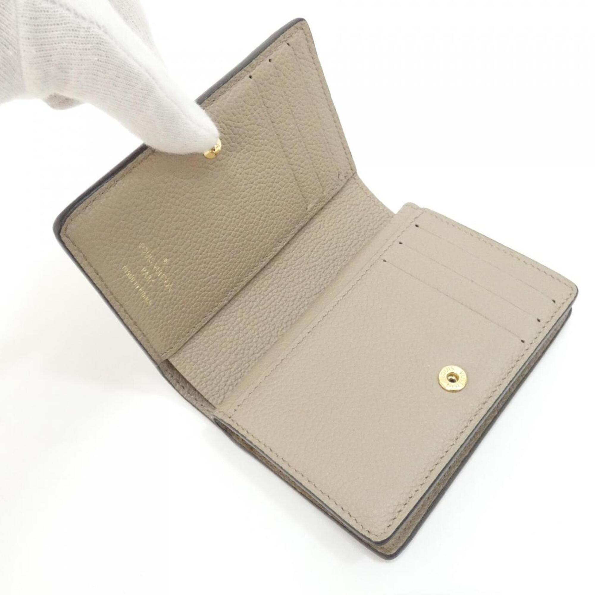 Louis Vuitton Beige Tourterelle Leather Wallet (Bi-Fold) (Pre-Owned)