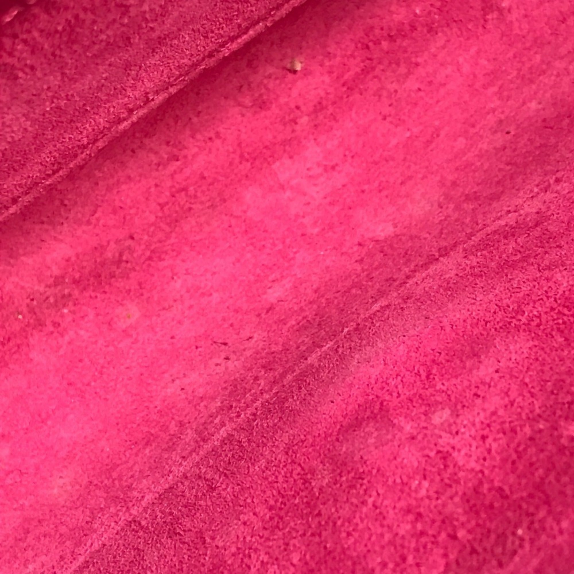 Yves Saint Laurent Pink Leather Clutch Bag Handbag (Pre-Owned)