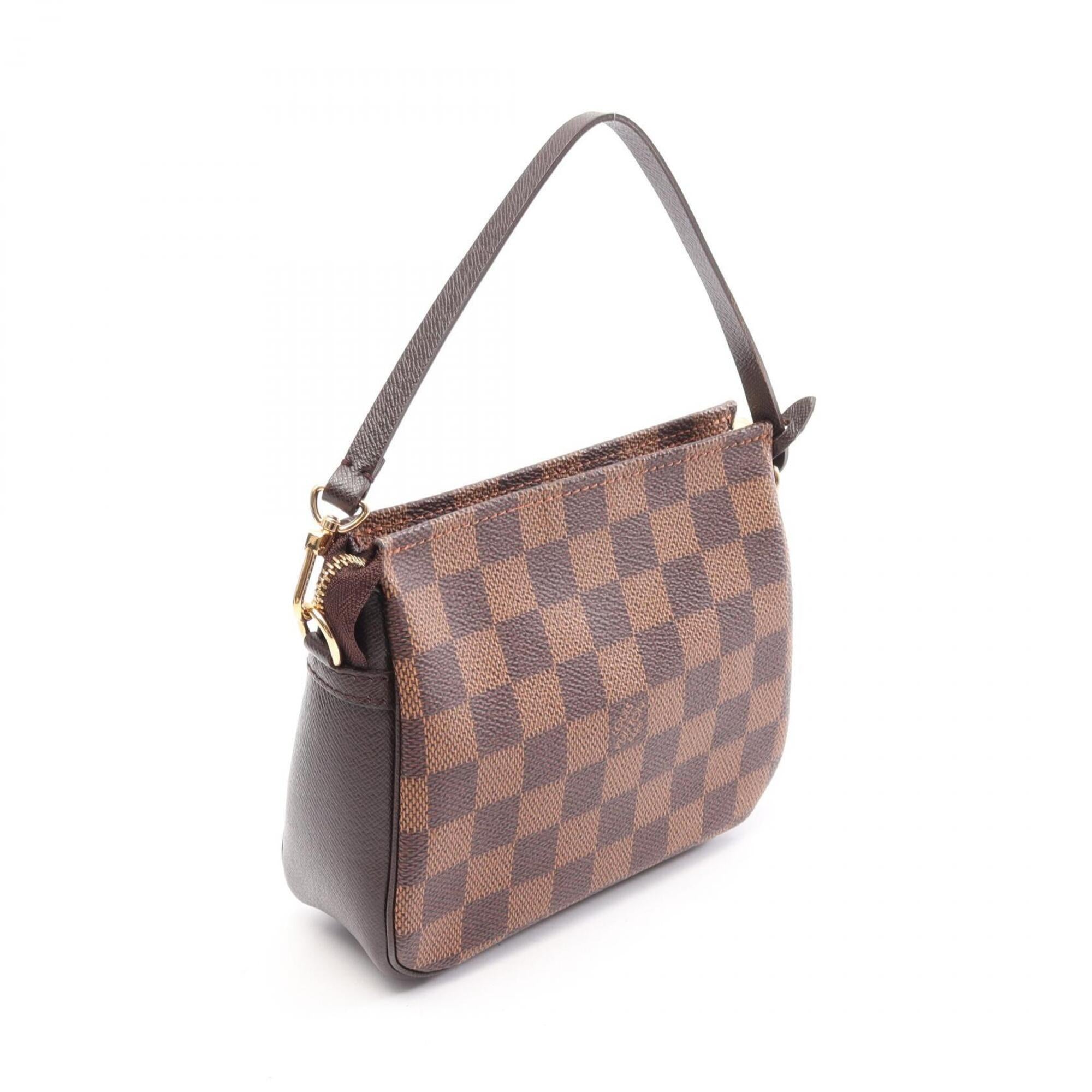 Louis Vuitton Brown Coated Canvas Pvc Leather Handbag (Pre-Owned)