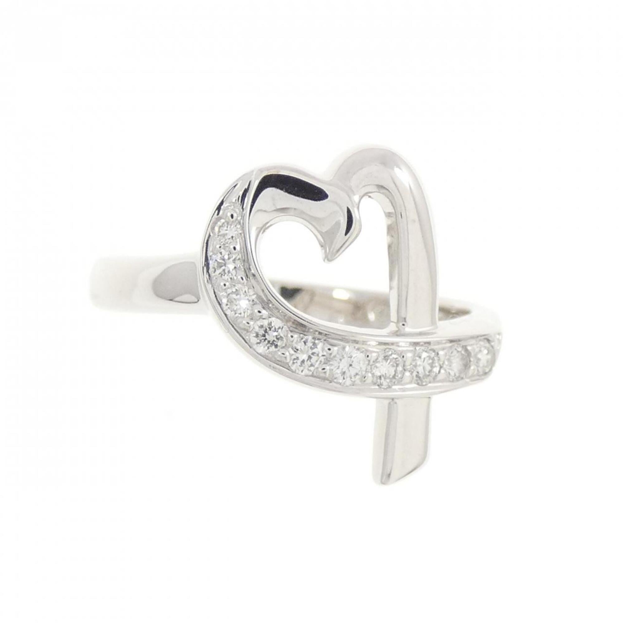 Tiffany White Gold (18K) Band Ring (Pre-Owned)
