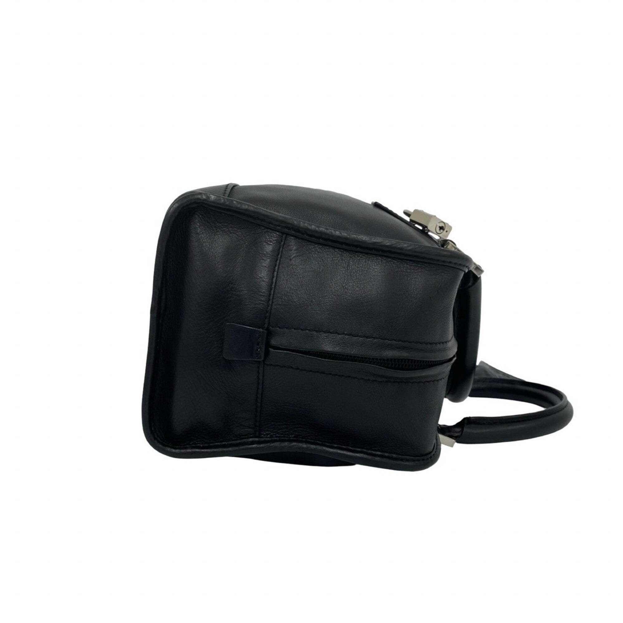 Loewe Black Leather Handbag (Pre-Owned)