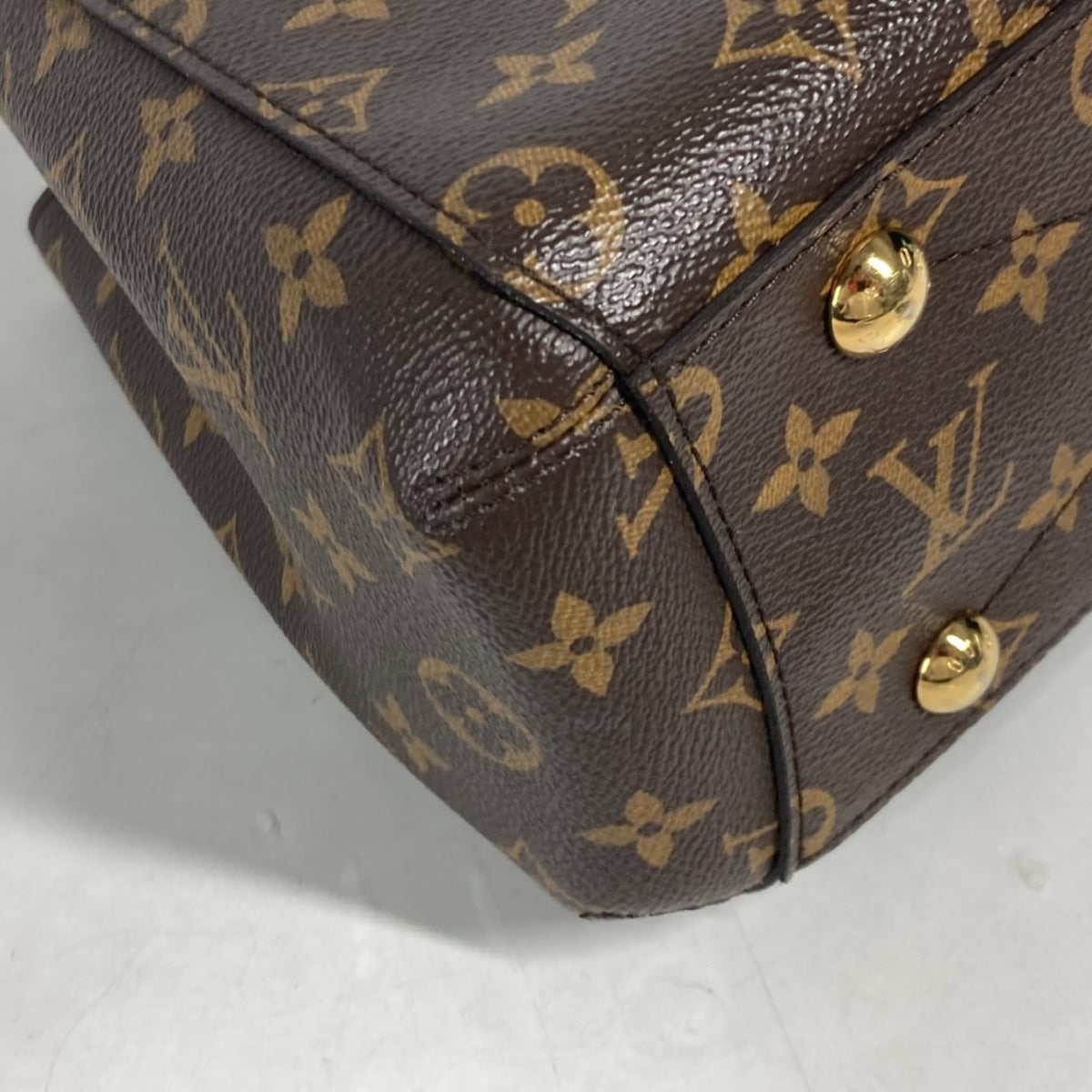 Louis Vuitton Brown Monogram Monogram Handbag Shoulder Bag Tote Bag (Pre-Owned)