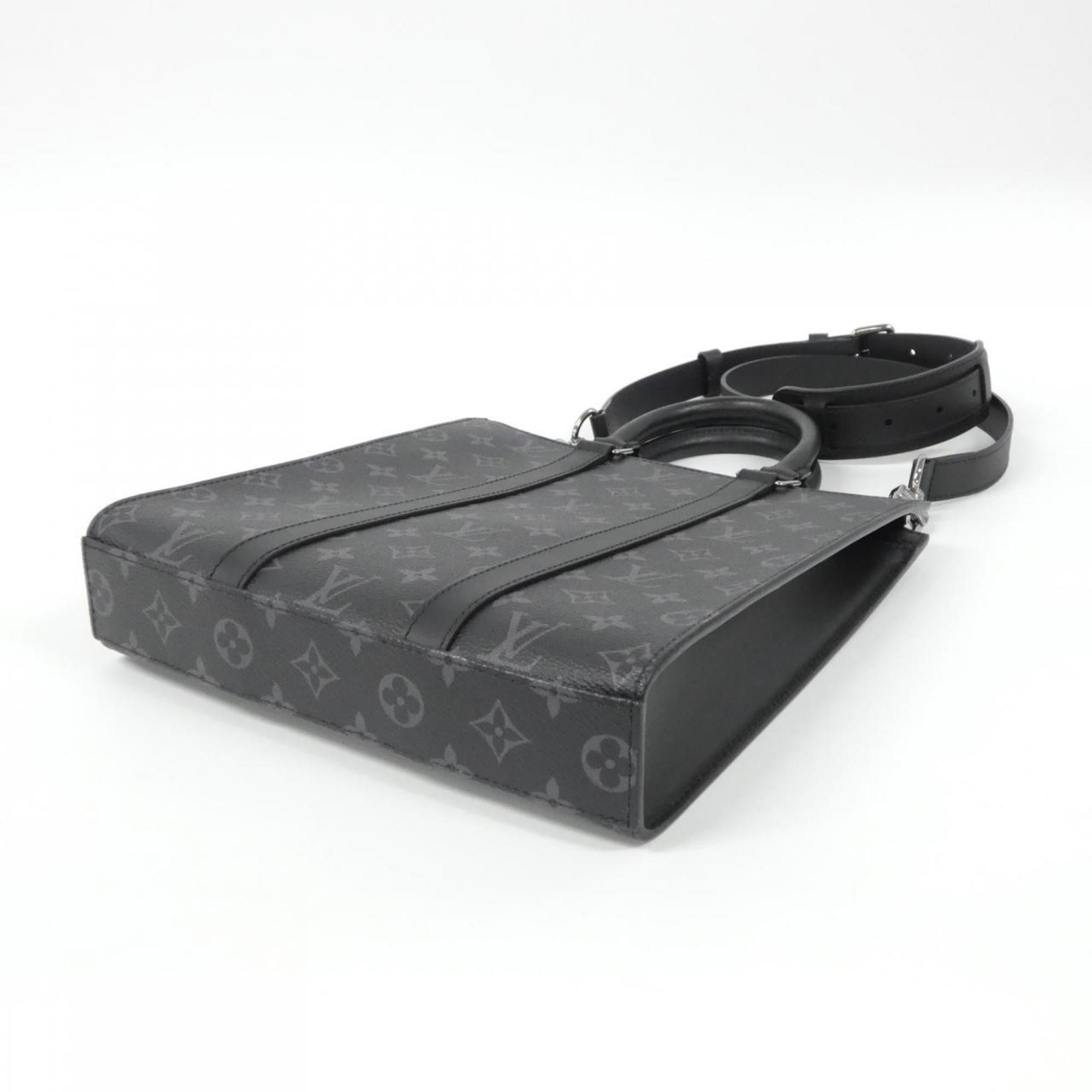 Louis Vuitton Black Coated Canvas Handbag (Pre-Owned)