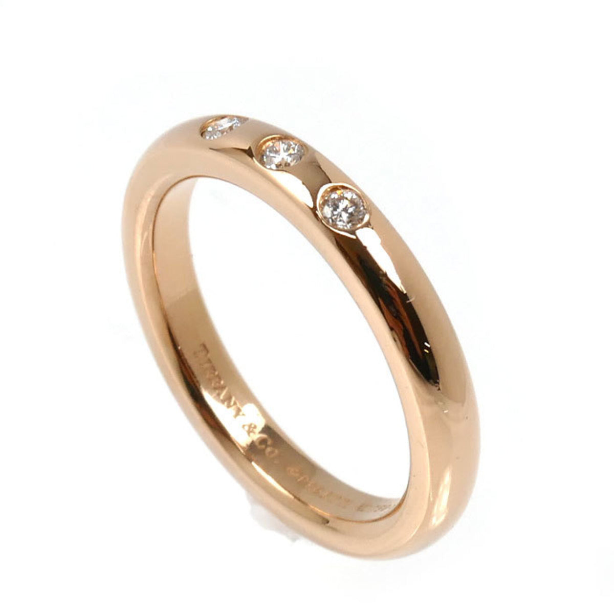 Tiffany Pink Gold (18K) Band Ring (Pre-Owned)