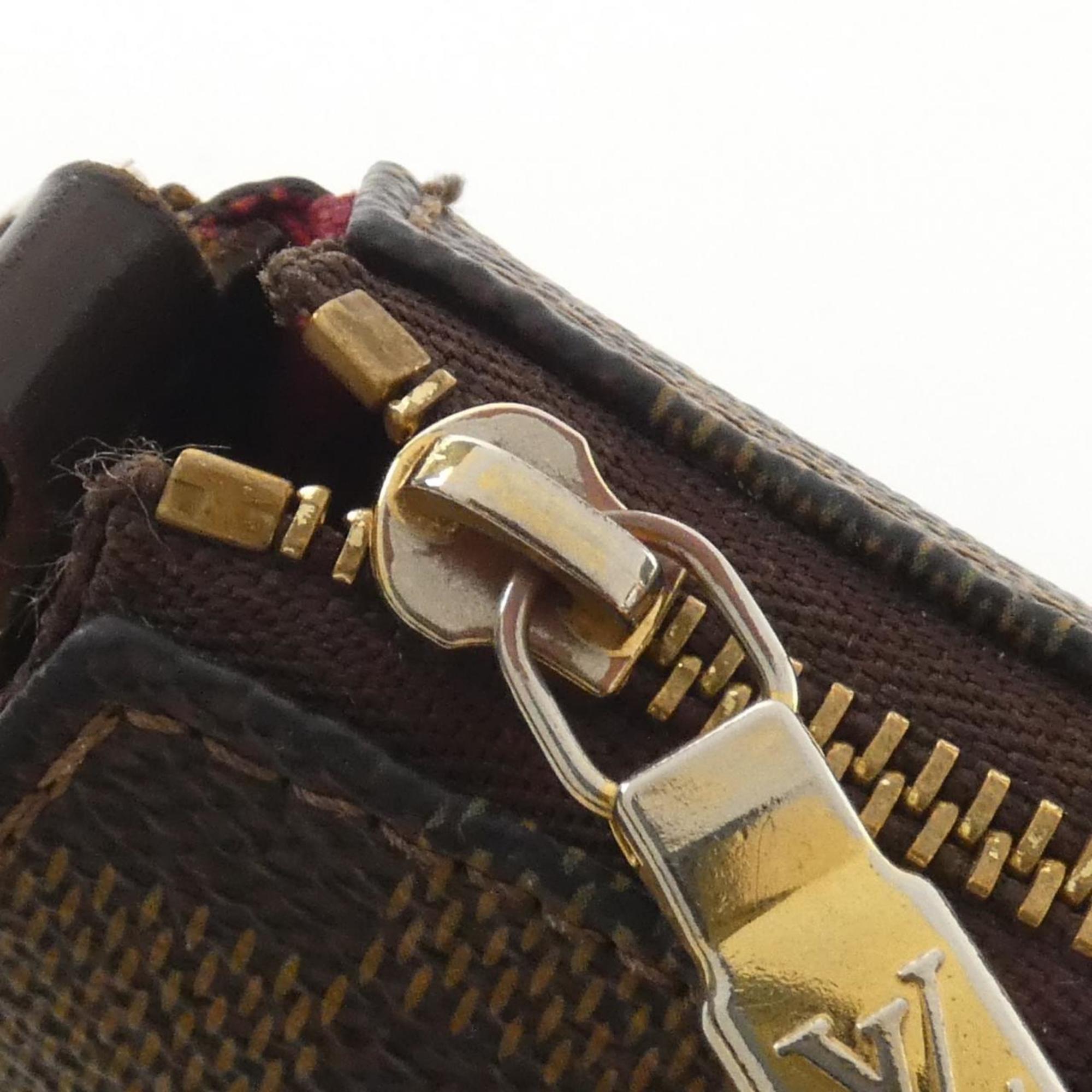 Louis Vuitton Ebene Coated Canvas Shoulder Bag (Pre-Owned)