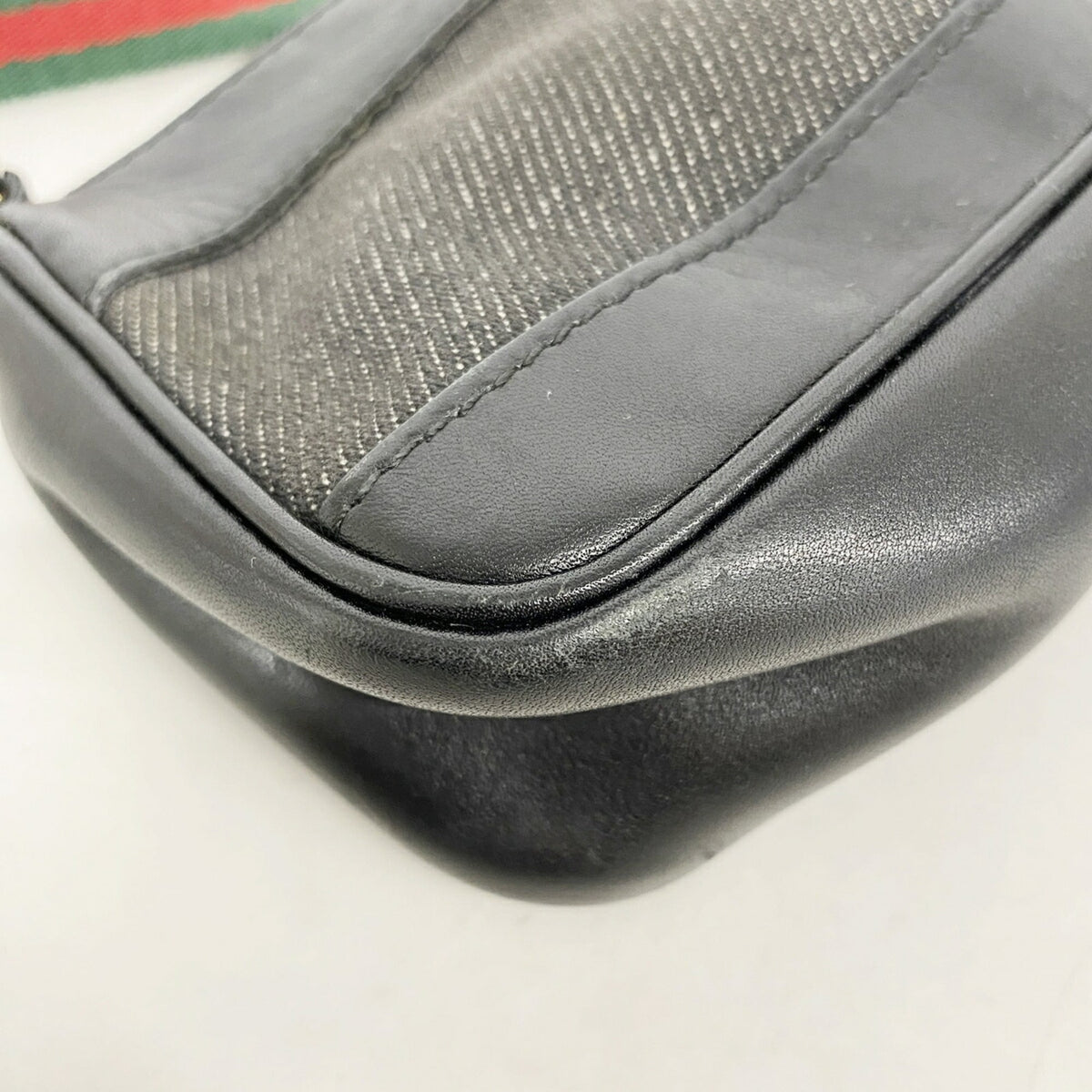 Gucci Black Denim Handbag (Pre-Owned)