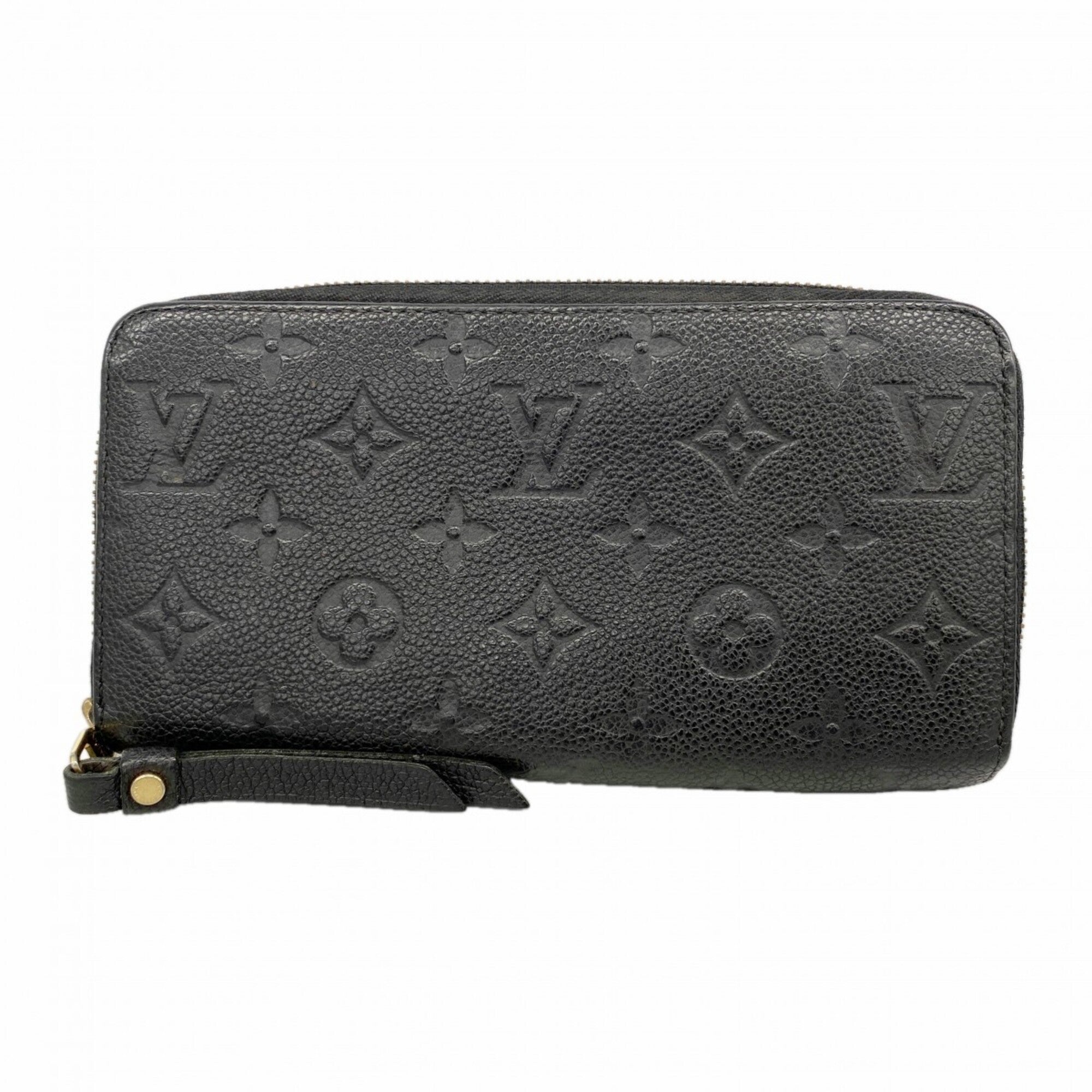 Louis Vuitton Noir Long Wallet (Bi-Fold) (Pre-Owned)
