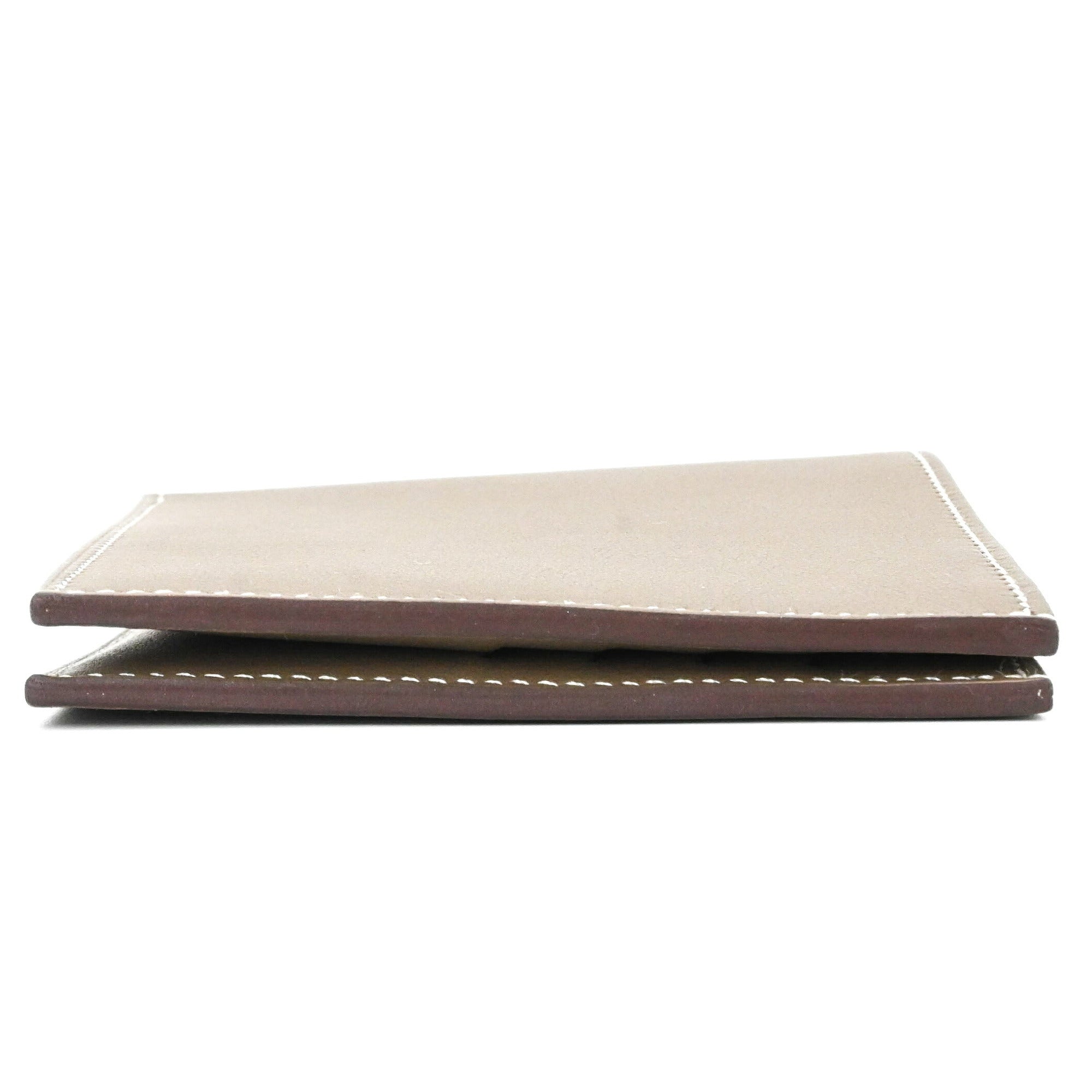 Hermes Etoupe Gray Grayish Epsom Leather Wallet (Bi-Fold) (Pre-Owned)