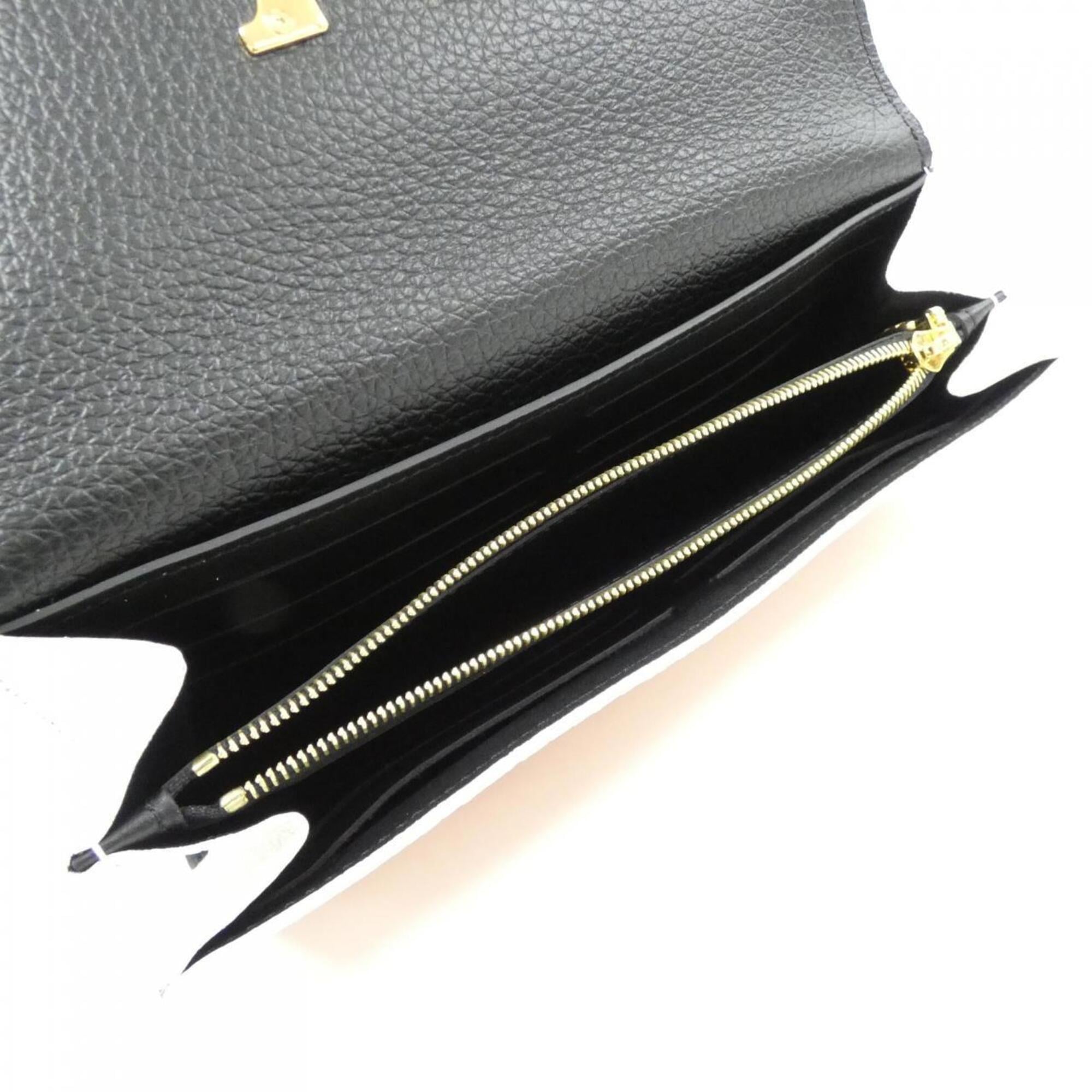 Louis Vuitton Rose Vanilla Leather Long Wallet (Bi-Fold) (Pre-Owned)