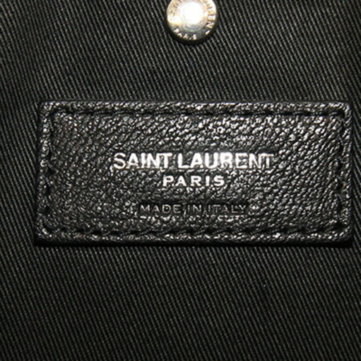 Saint Laurent Black Leather Tote Bag (Pre-Owned)