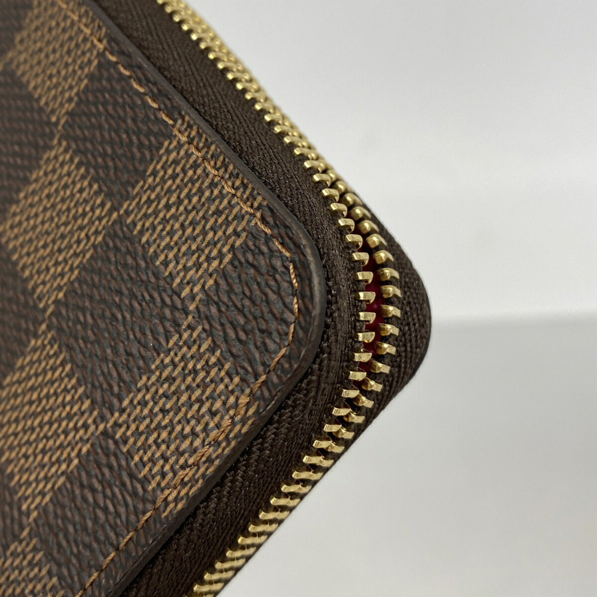 Louis Vuitton Ebene Coin Purse/Coin Case (Pre-Owned)