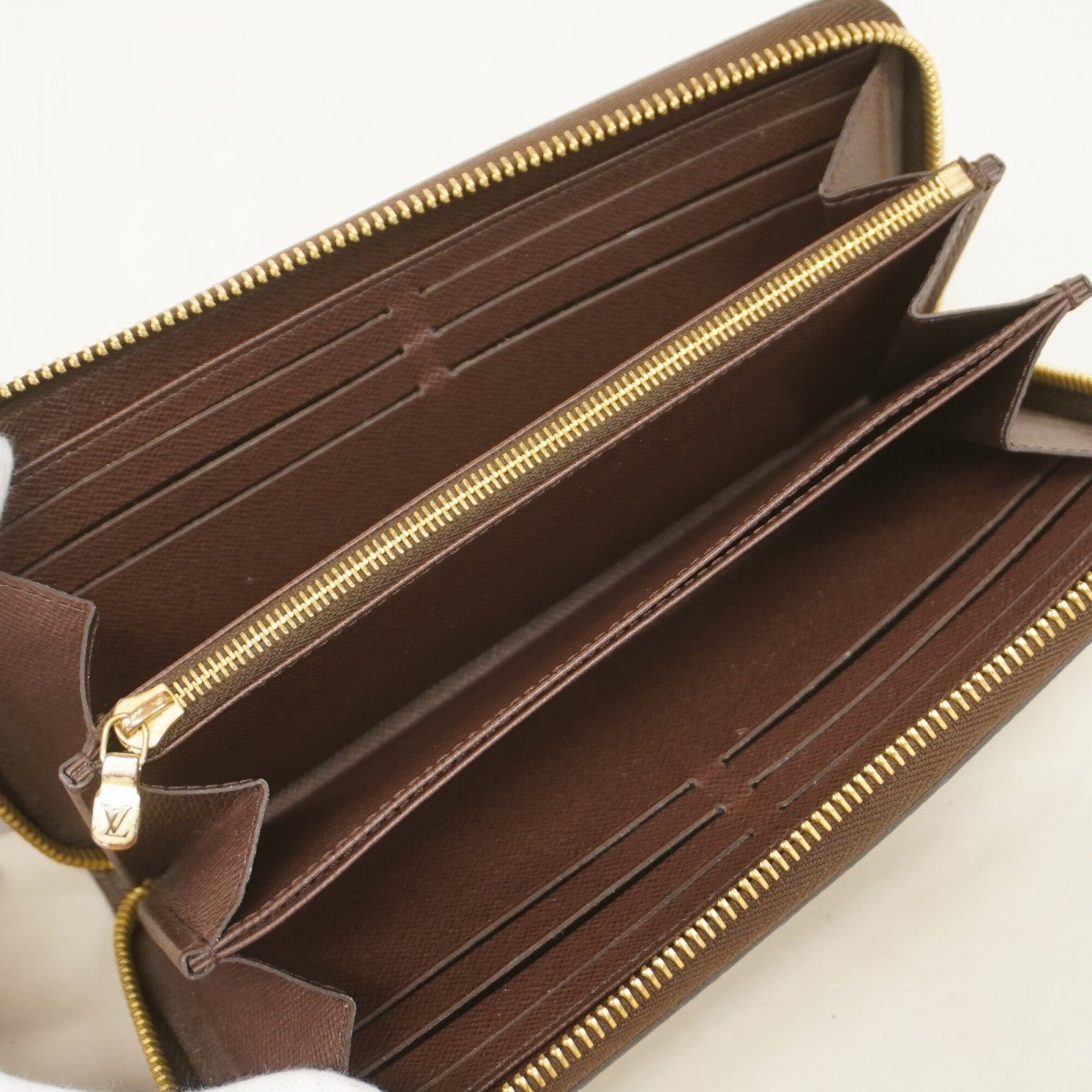 Louis Vuitton Ebene Long Wallet (Bi-Fold) (Pre-Owned)