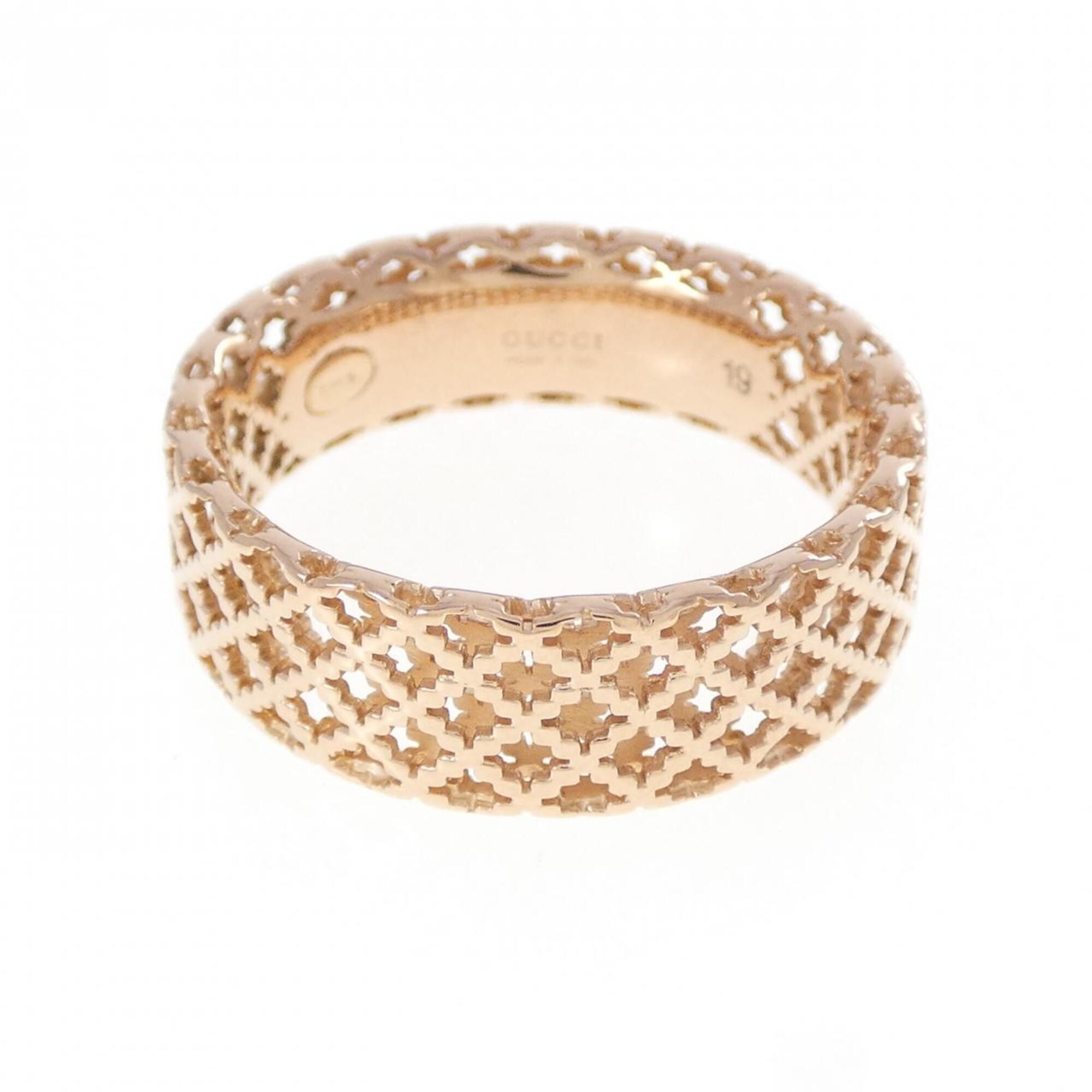 Gucci Pink Gold (18K) Band Ring (Pre-Owned)
