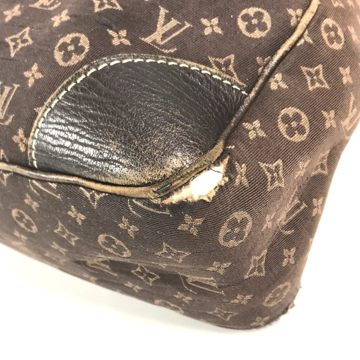 Louis Vuitton Brown Monogram Mini Lin Shoulder Bag (Pre-Owned)