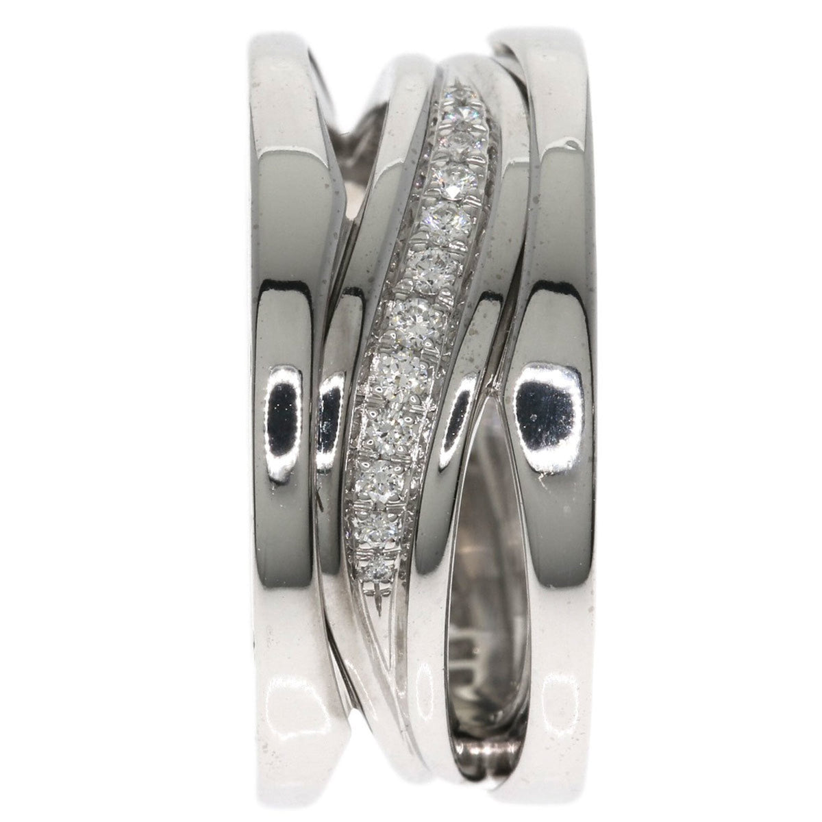 Bvlgari White Gold (18K) Band Ring (Pre-Owned)