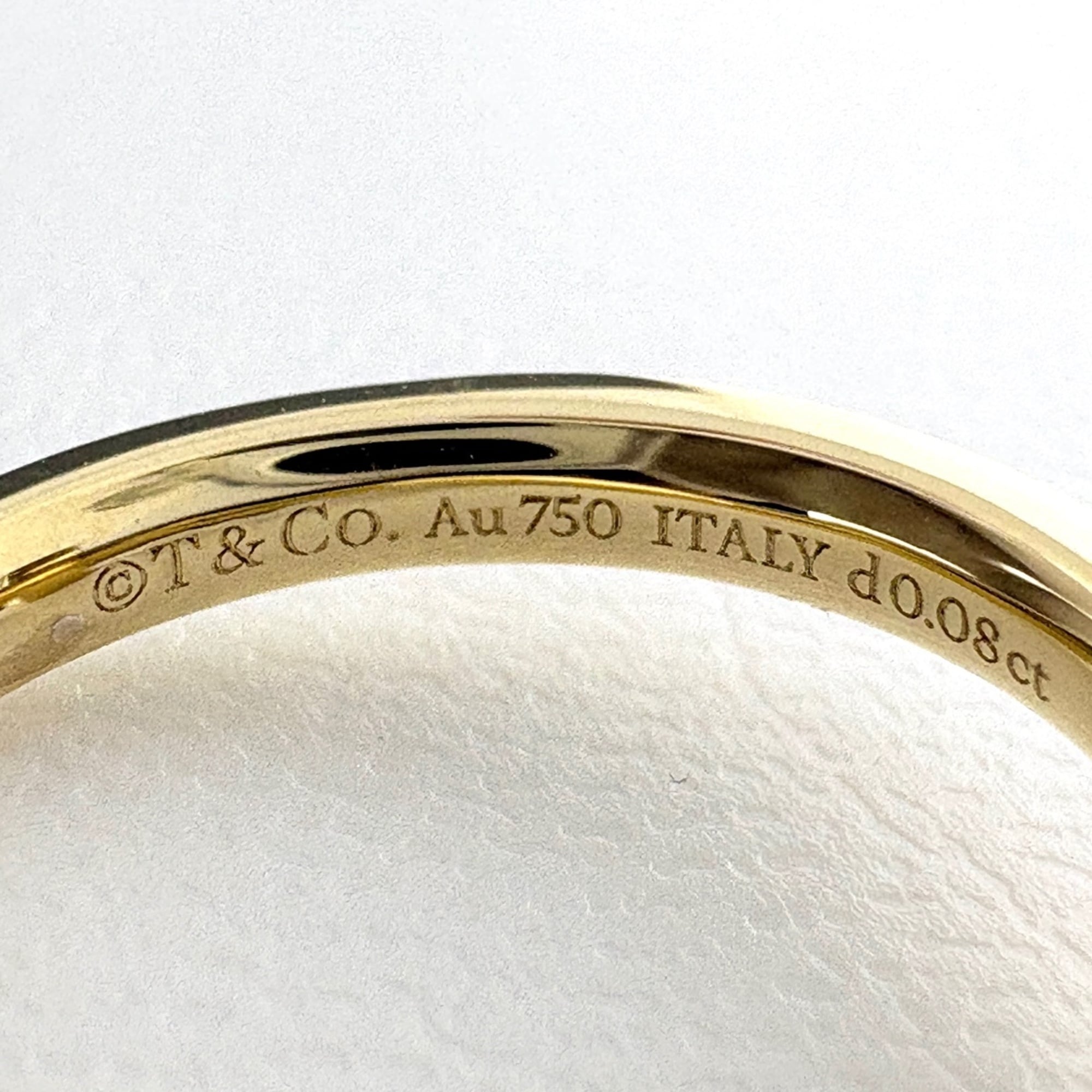 Tiffany Yellow Gold (18K) Band Ring (Pre-Owned)