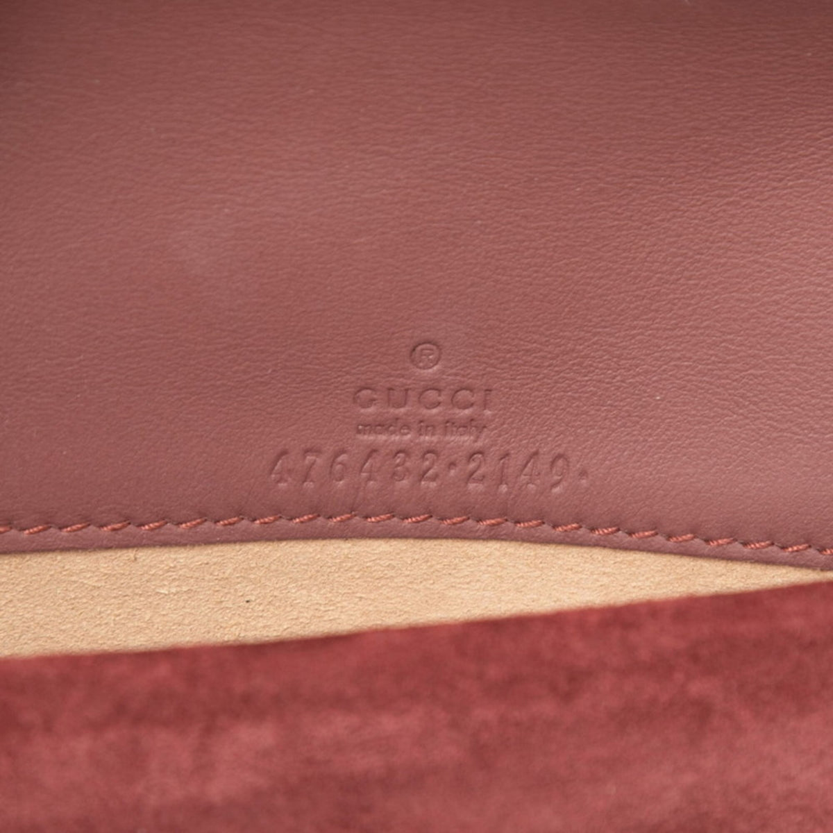 Gucci Beige Multi-Color Pvc Suede Leather Shoulder Bag (Pre-Owned)